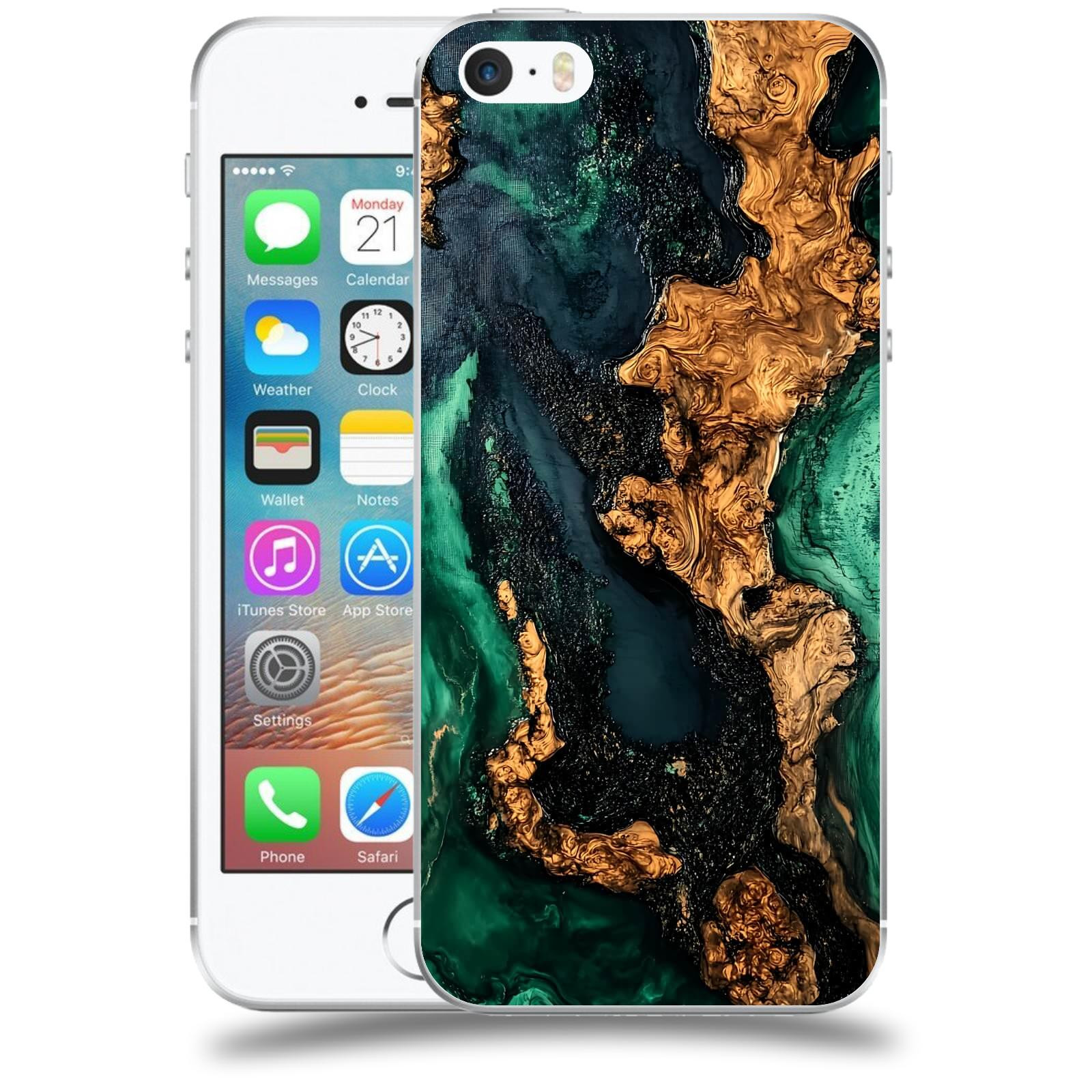 ACOVER Kryt na mobil Apple iPhone 5/5S/SE - Forest Wood II