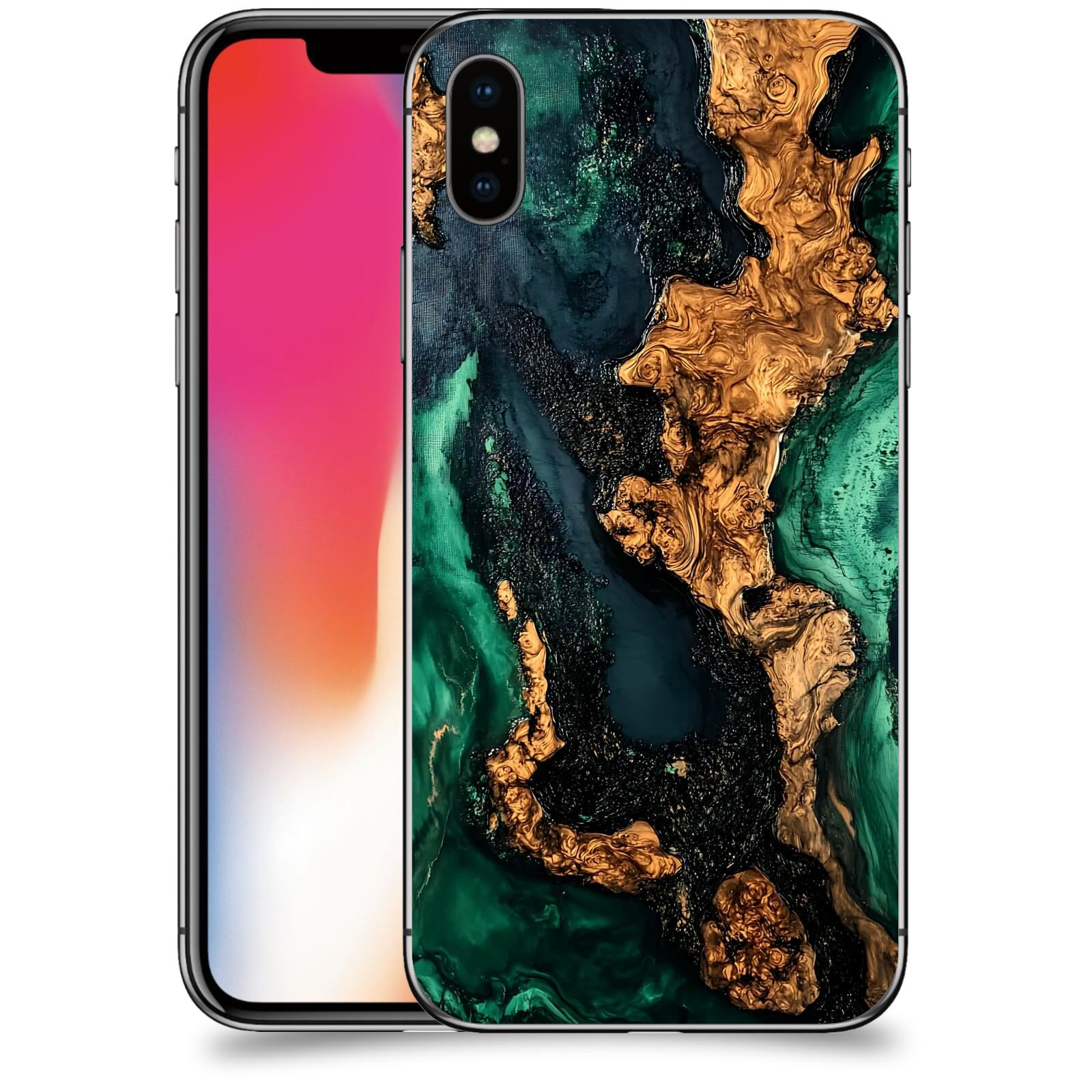 ACOVER Kryt na mobil Apple iPhone X/XS - Forest Wood II