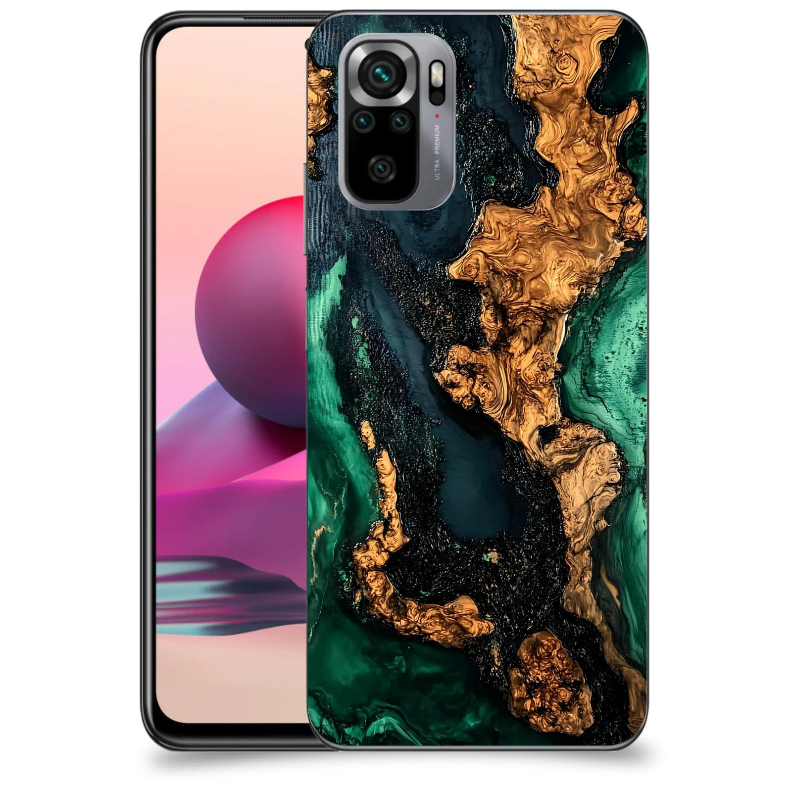 ACOVER Kryt na mobil Xiaomi Redmi Note 10S - Forest Wood II