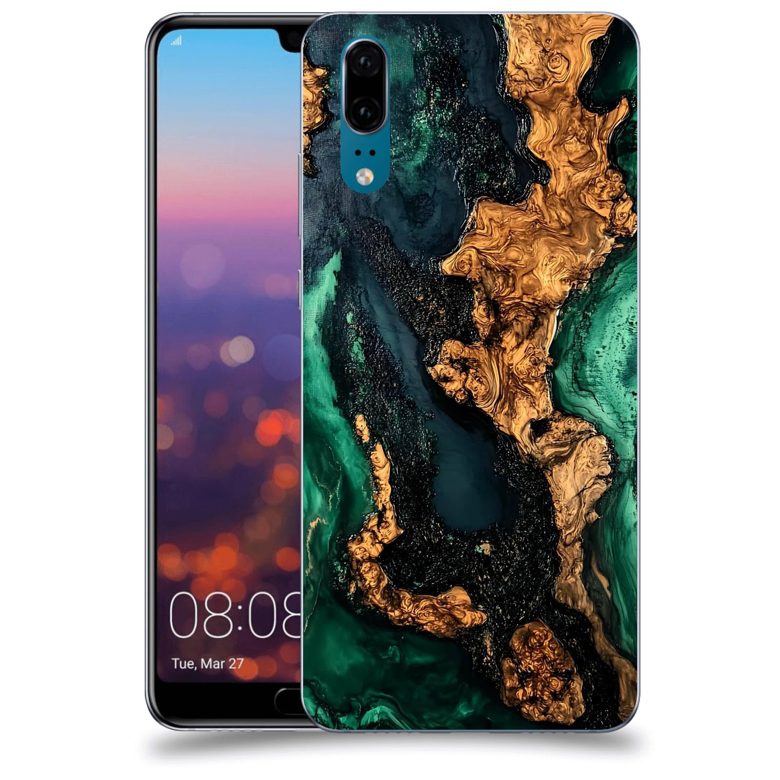 ACOVER Kryt na mobil Huawei P20 - Forest Wood II