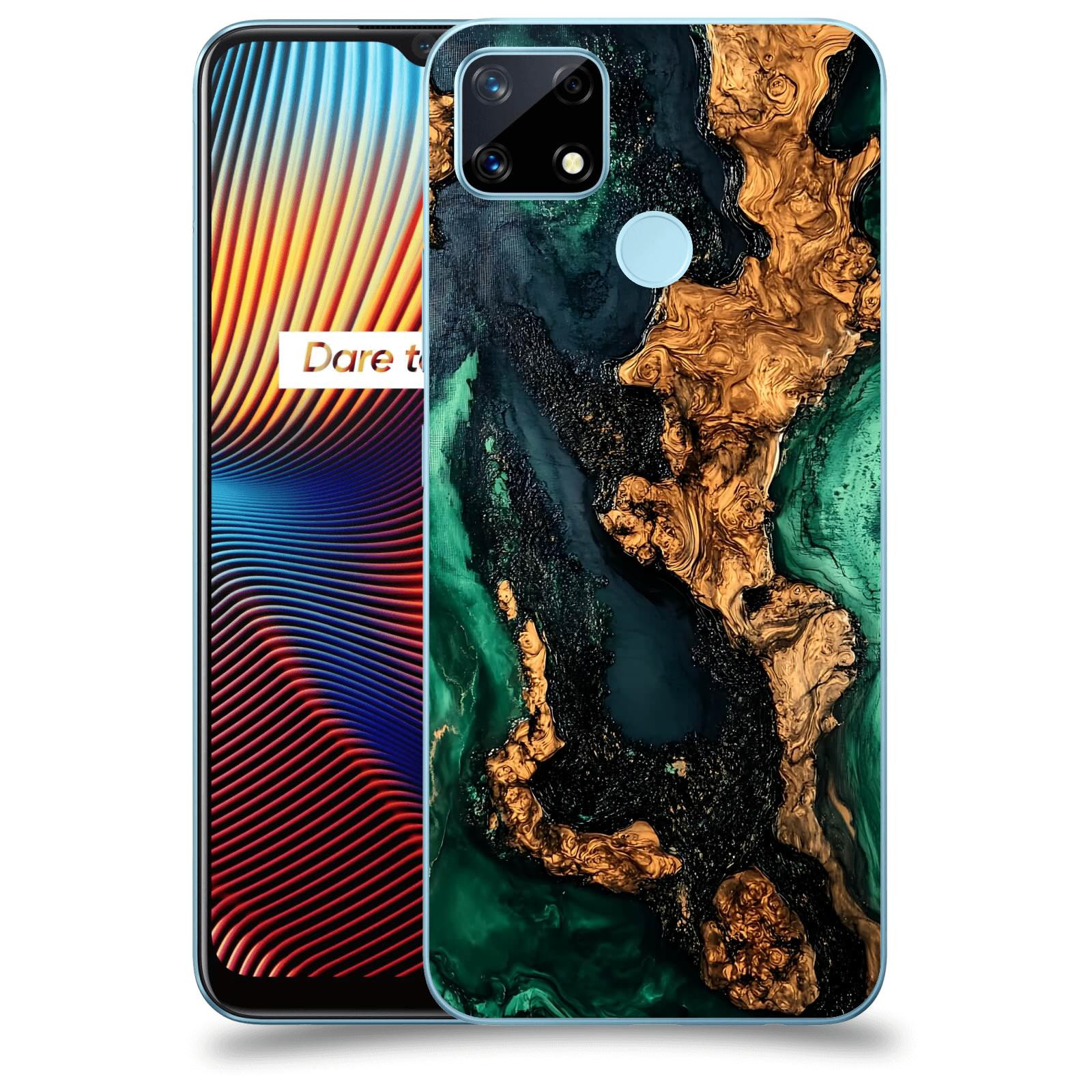 ACOVER Kryt na mobil Realme 7i - Forest Wood II