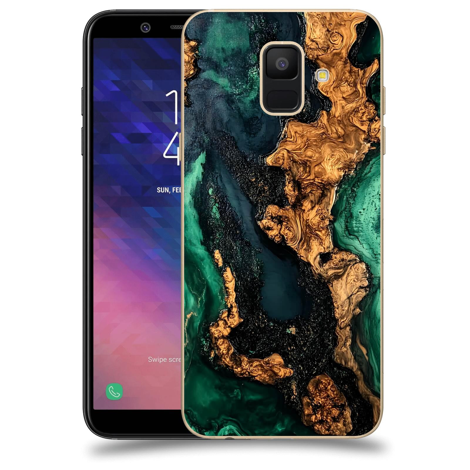 ACOVER Kryt na mobil Samsung Galaxy A6 A600F - Forest Wood II