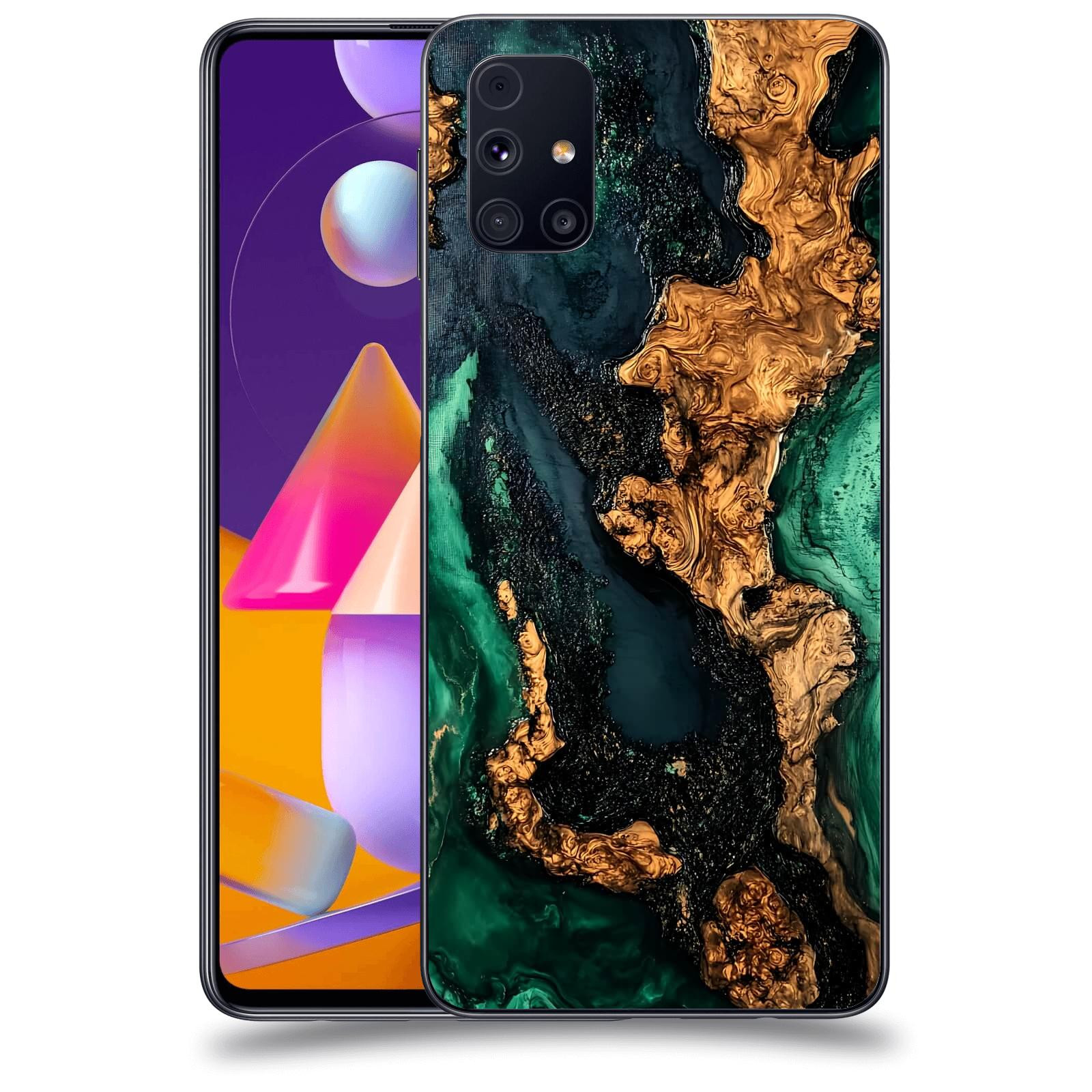 ACOVER Kryt na mobil Samsung Galaxy M31s - Forest Wood II