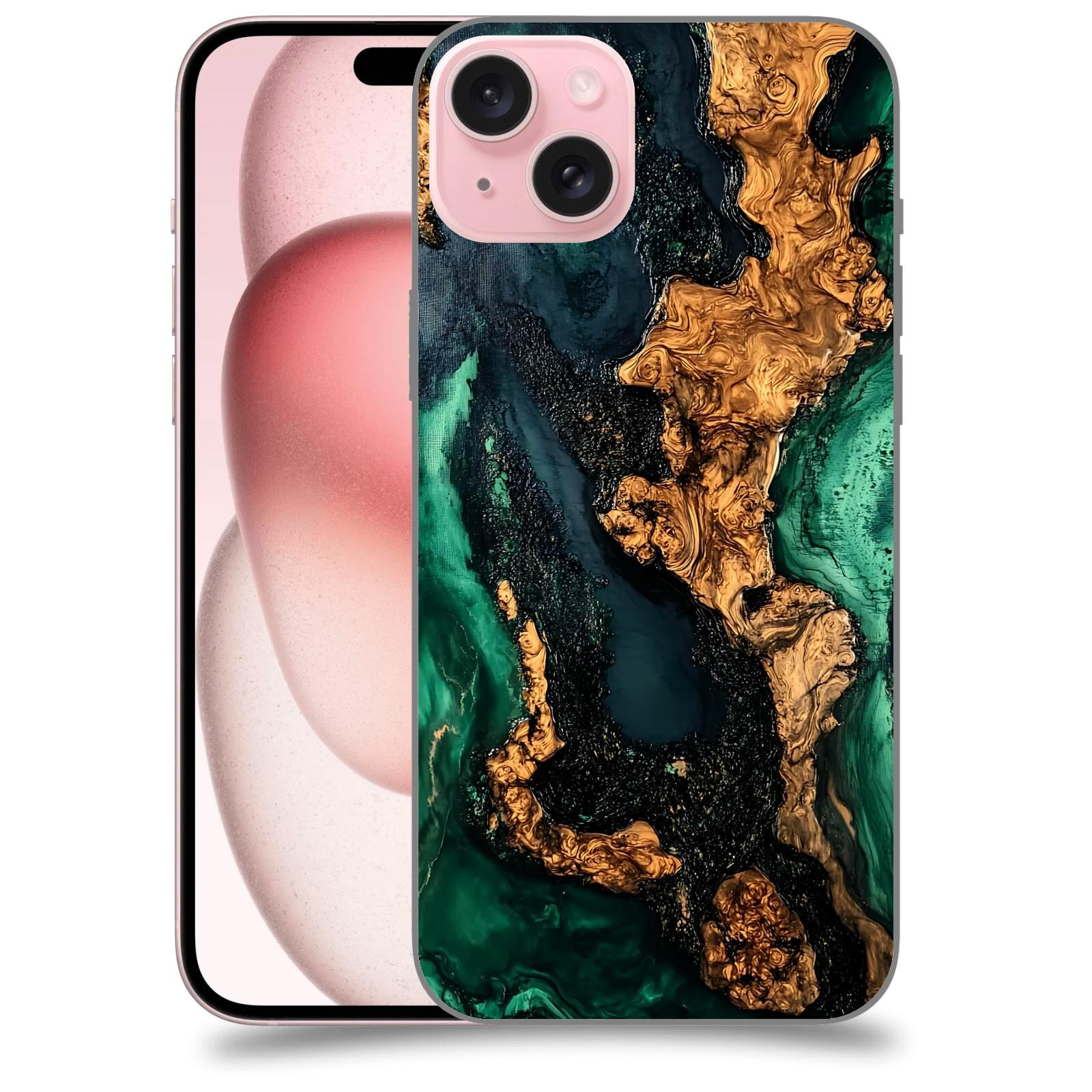 ACOVER Kryt na mobil Apple iPhone 15 plus - Forest Wood II