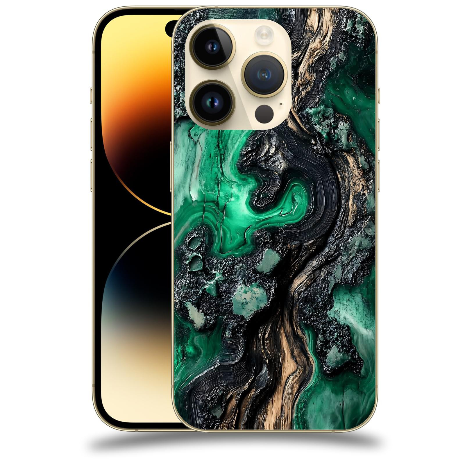 ACOVER Kryt na mobil Apple iPhone 14 Pro - Forest Wood III