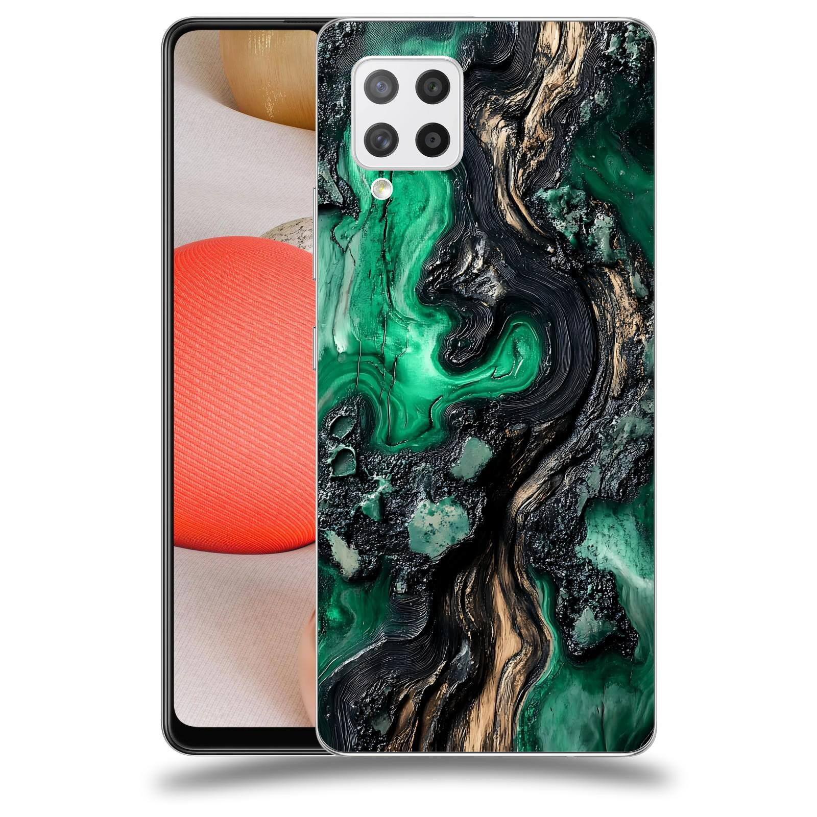 ACOVER Kryt na mobil Samsung Galaxy A42 A426B - Forest Wood III