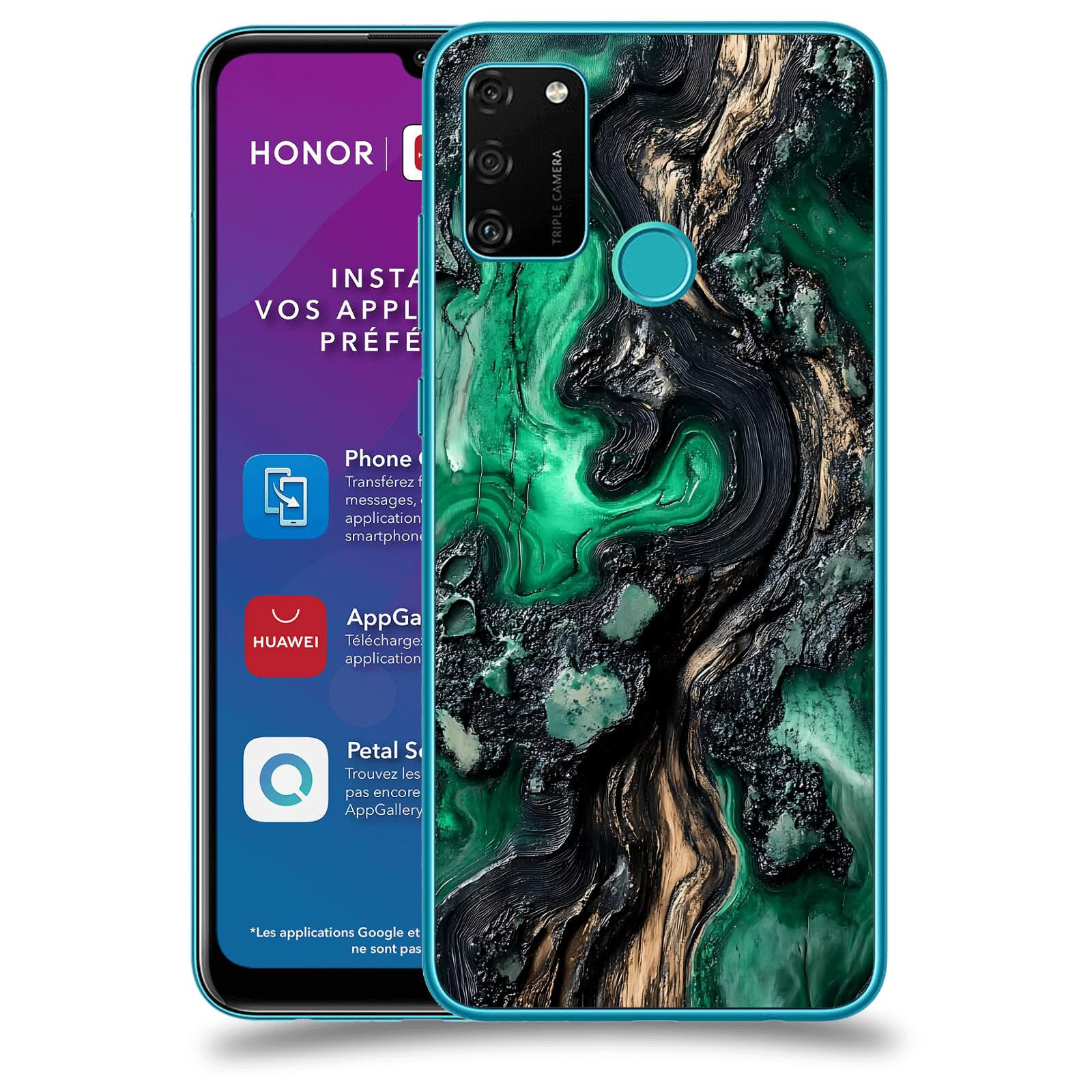 ACOVER Kryt na mobil Honor 9A - Forest Wood III