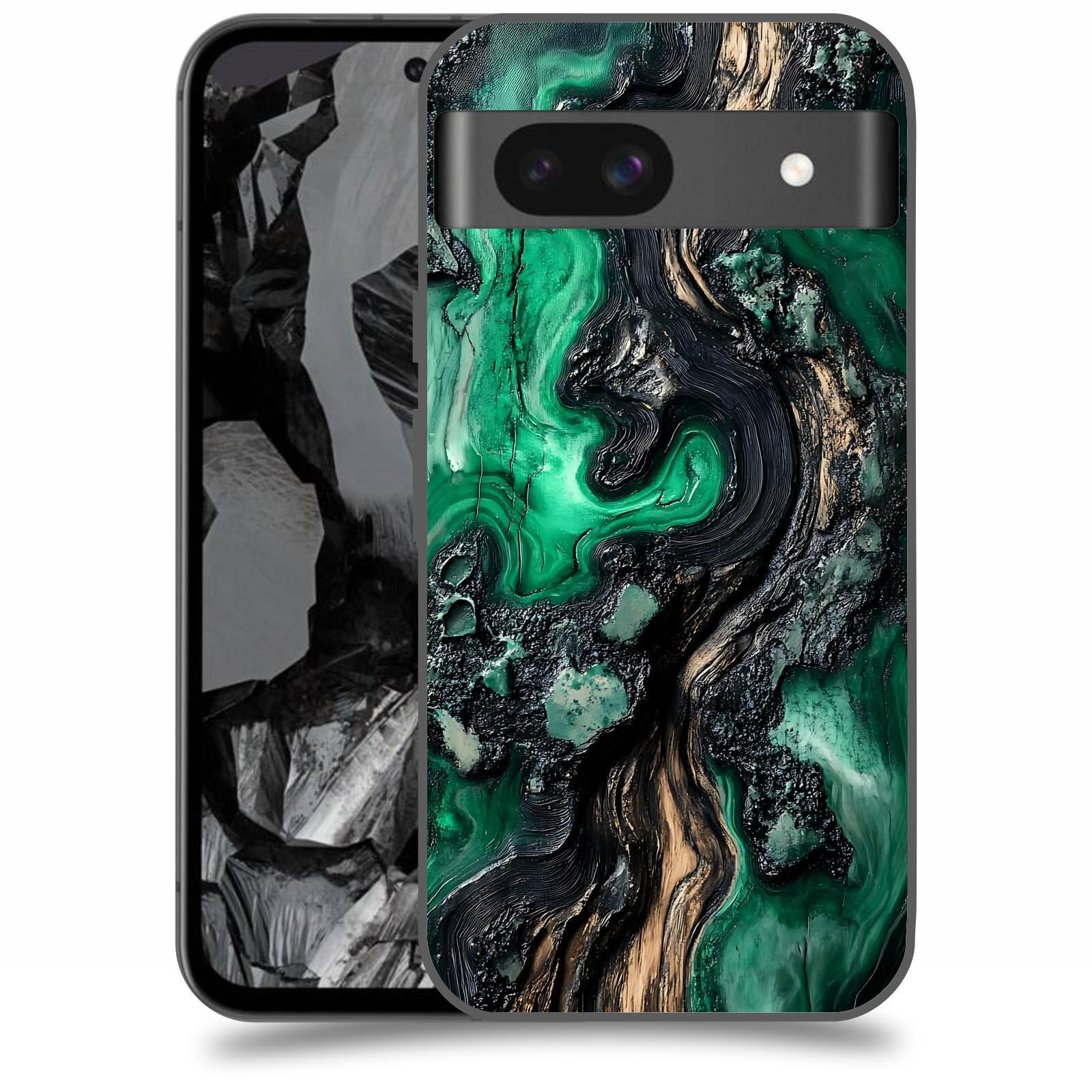 ACOVER Kryt na mobil Google Pixel 8A - Forest Wood III