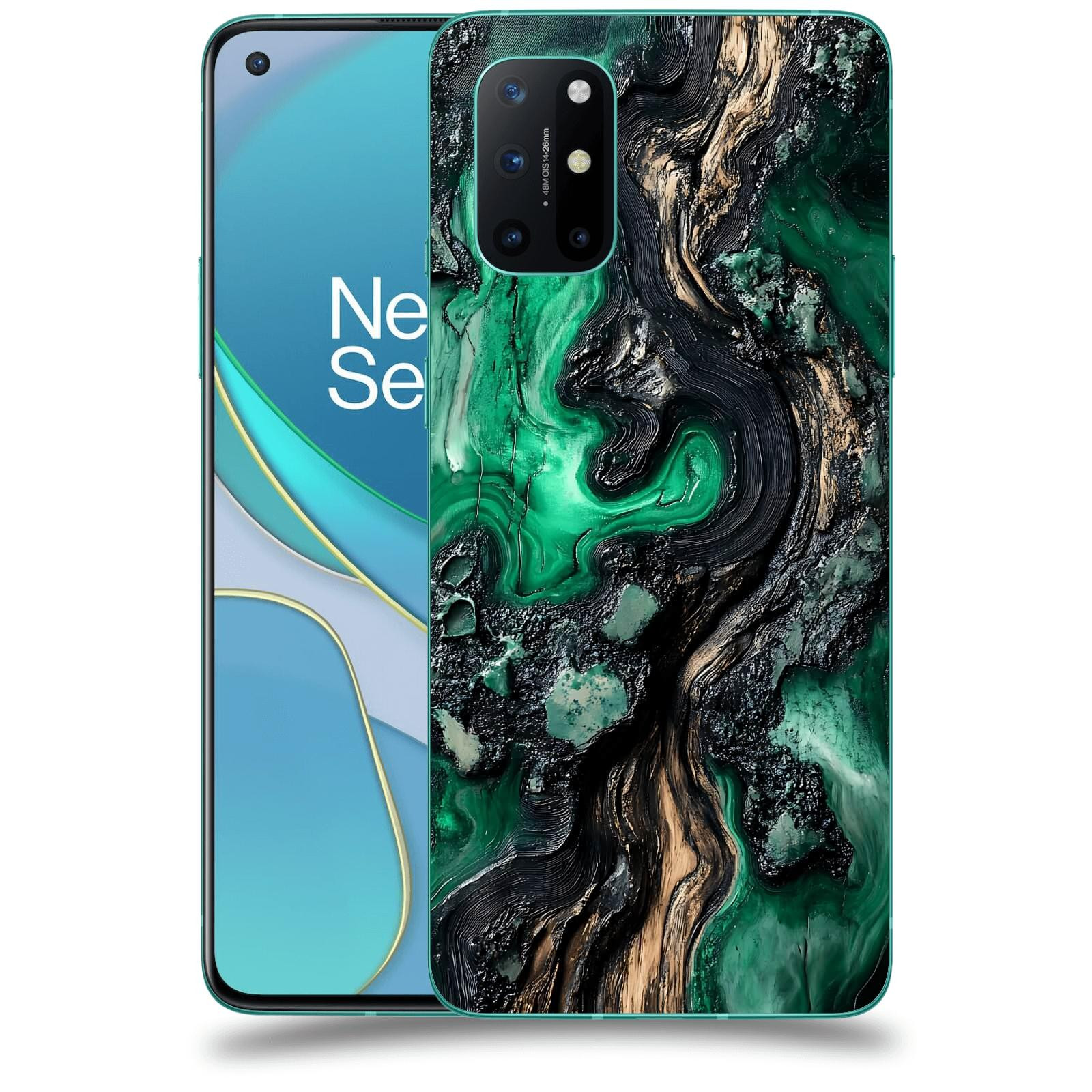 ACOVER Kryt na mobil OnePlus 8T - Forest Wood III