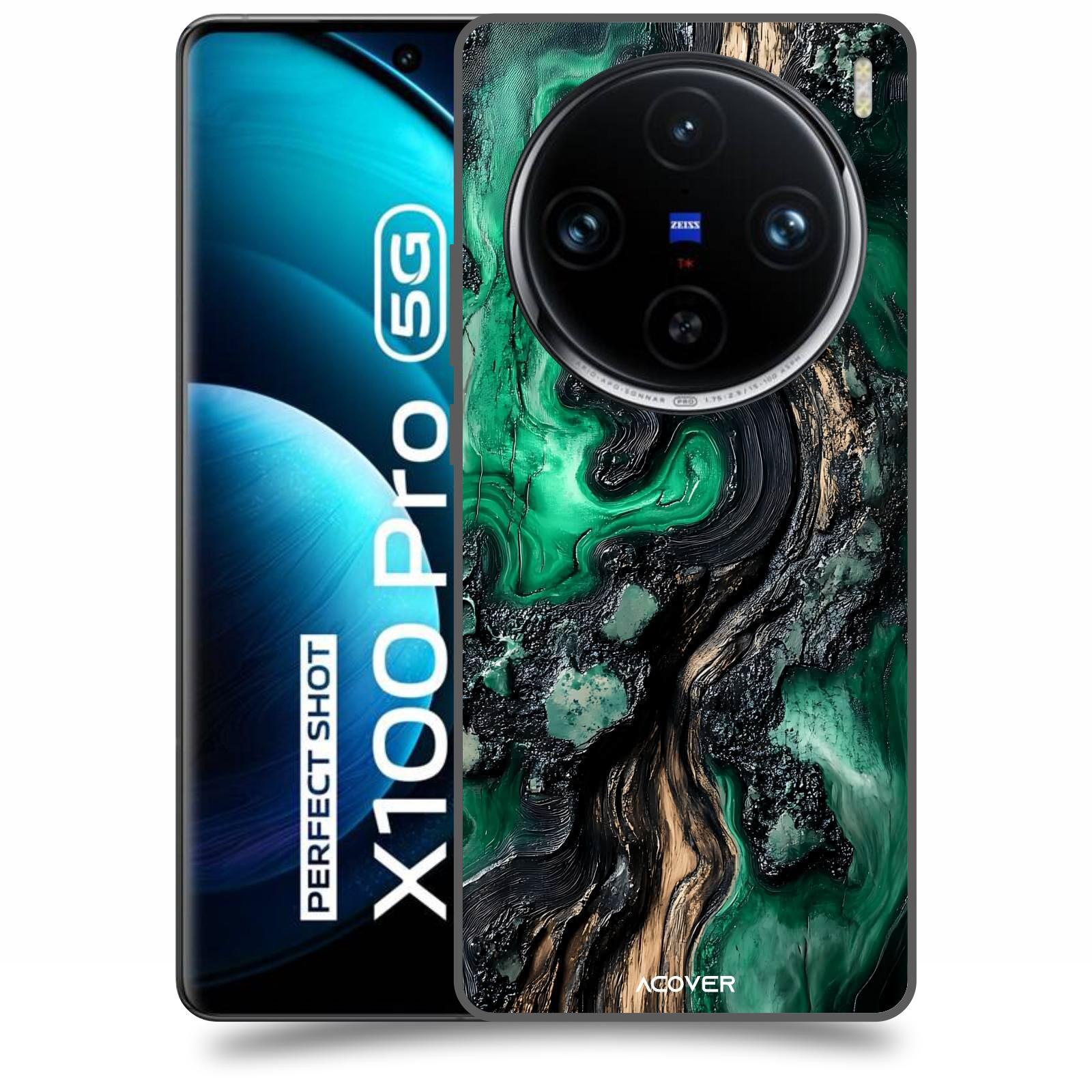ACOVER Kryt na mobil Vivo X100 Pro - Forest Wood III
