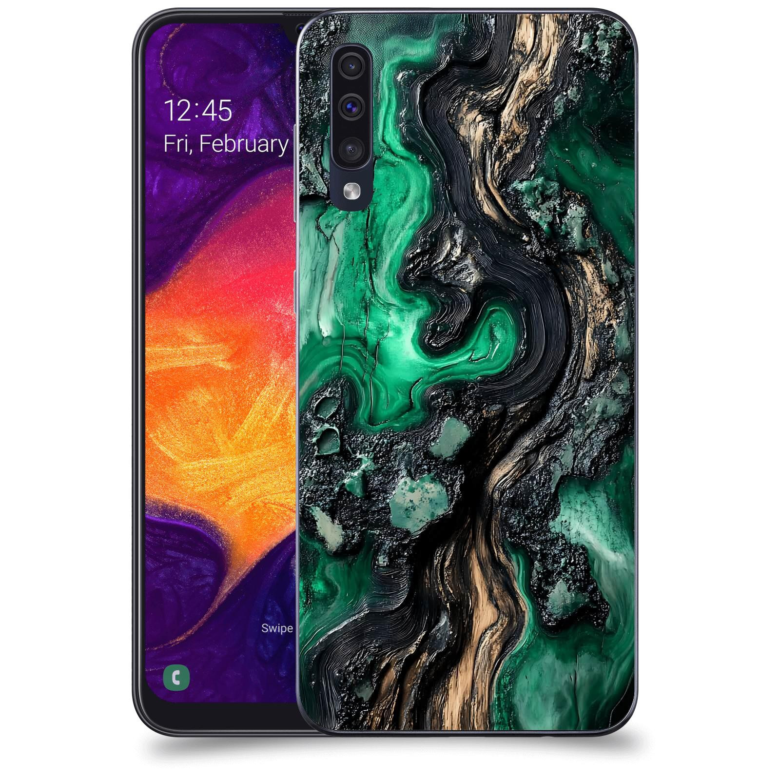 ACOVER Kryt na mobil Samsung Galaxy A50 A505F - Forest Wood III