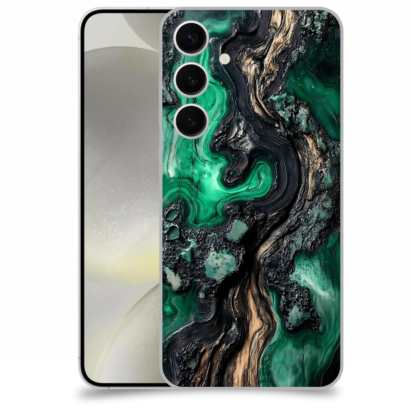ACOVER Kryt na mobil Samsung Galaxy S24+ - Forest Wood III
