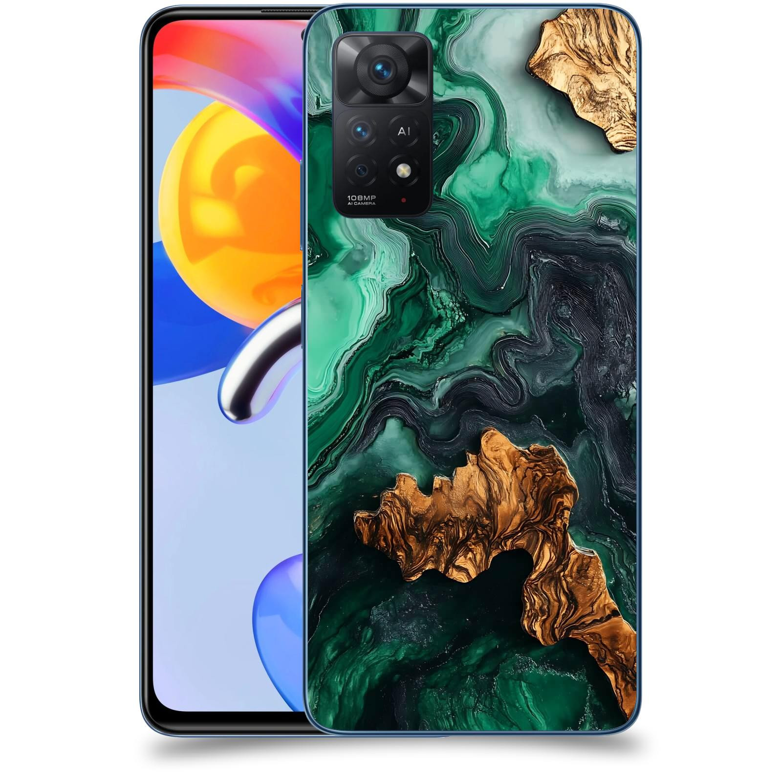 ACOVER Kryt na mobil Xiaomi Redmi Note 11 Pro 5G - Forest Wood IV