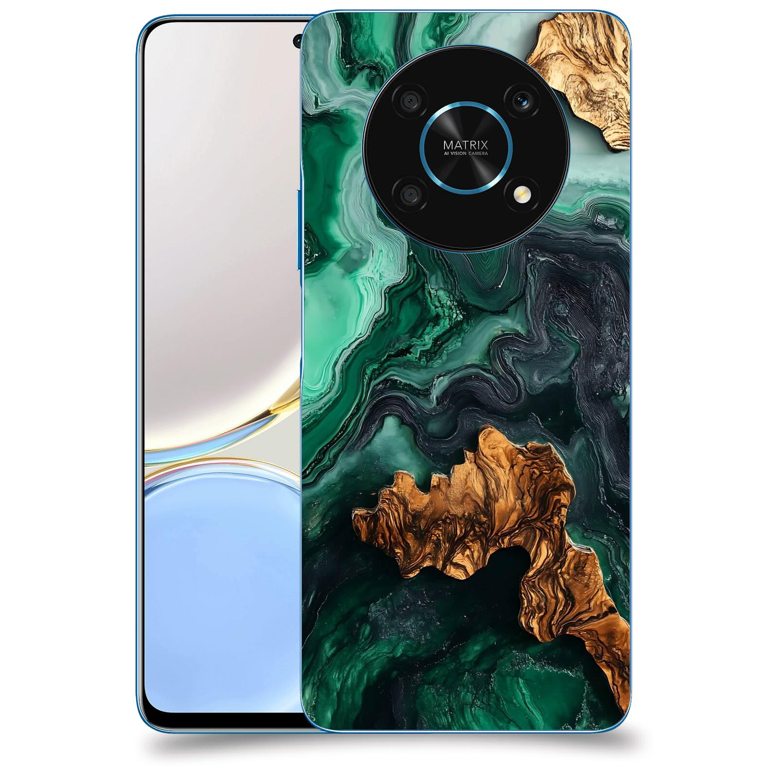 ACOVER Kryt na mobil Honor Magic 4 Lite 5G - Forest Wood IV