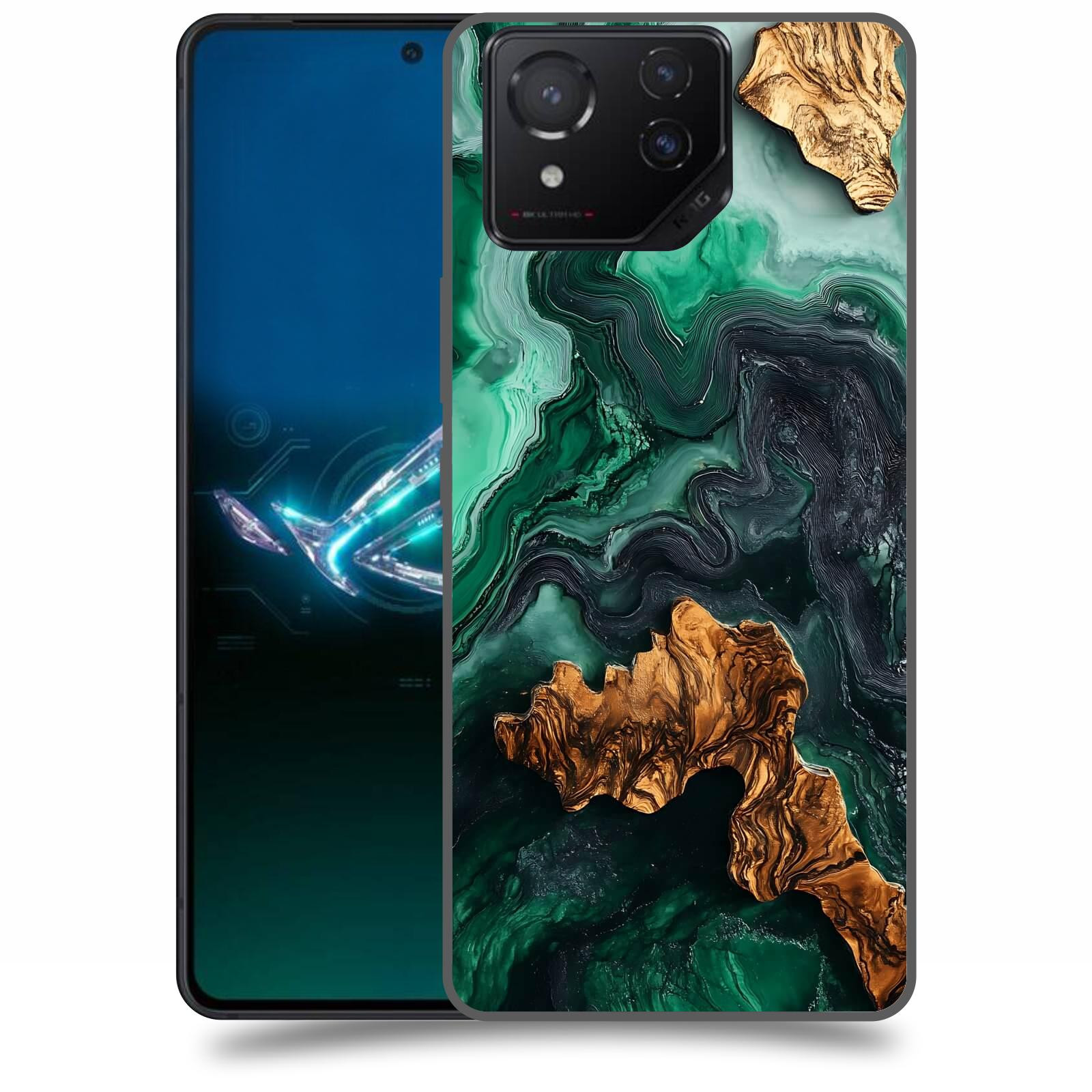 ACOVER Kryt na mobil Asus ROG Phone 8 - Forest Wood IV