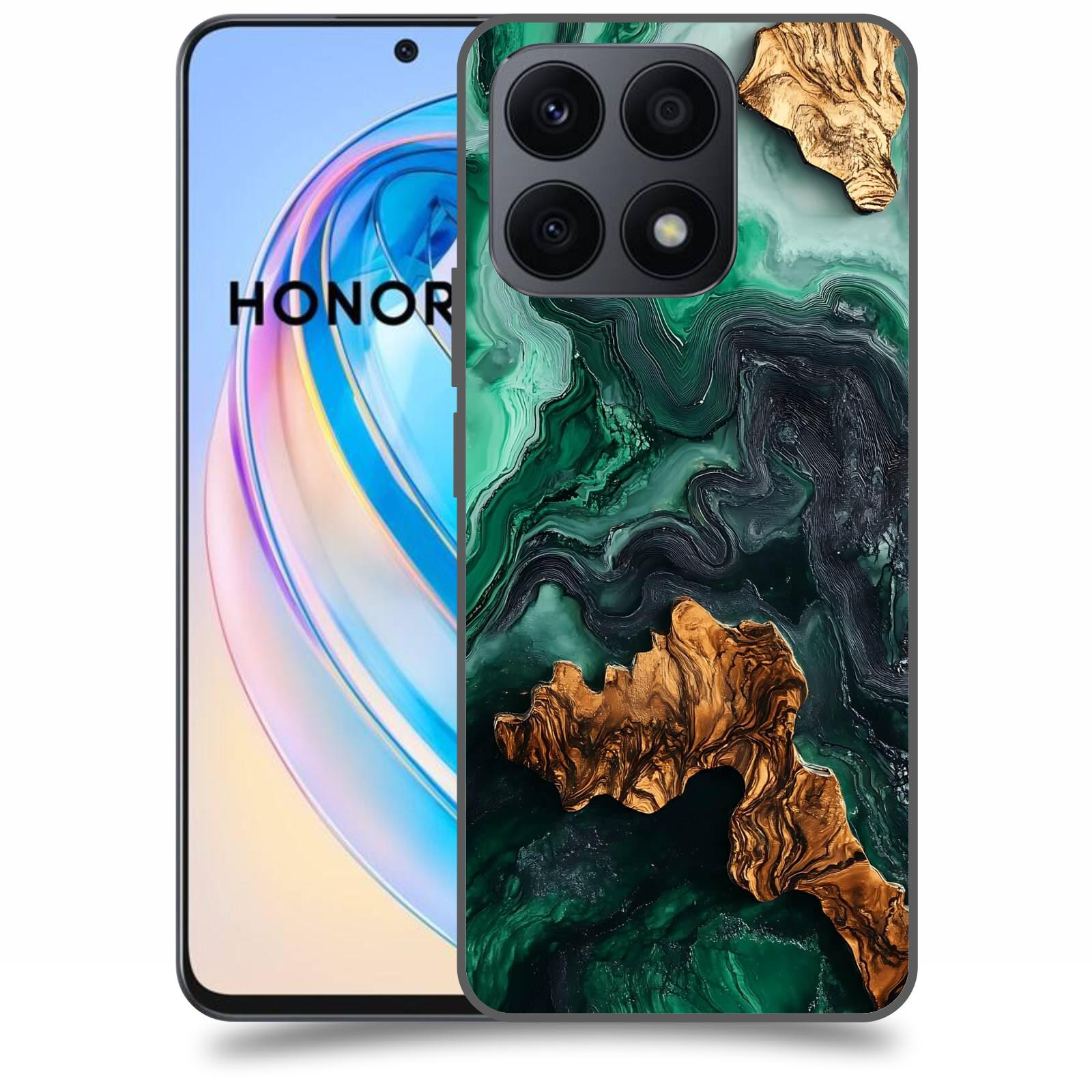 ACOVER Kryt na mobil Honor X8a - Forest Wood IV