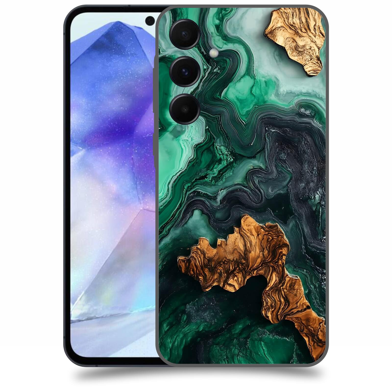 ACOVER Kryt na mobil Samsung Galaxy A55 5G - Forest Wood IV