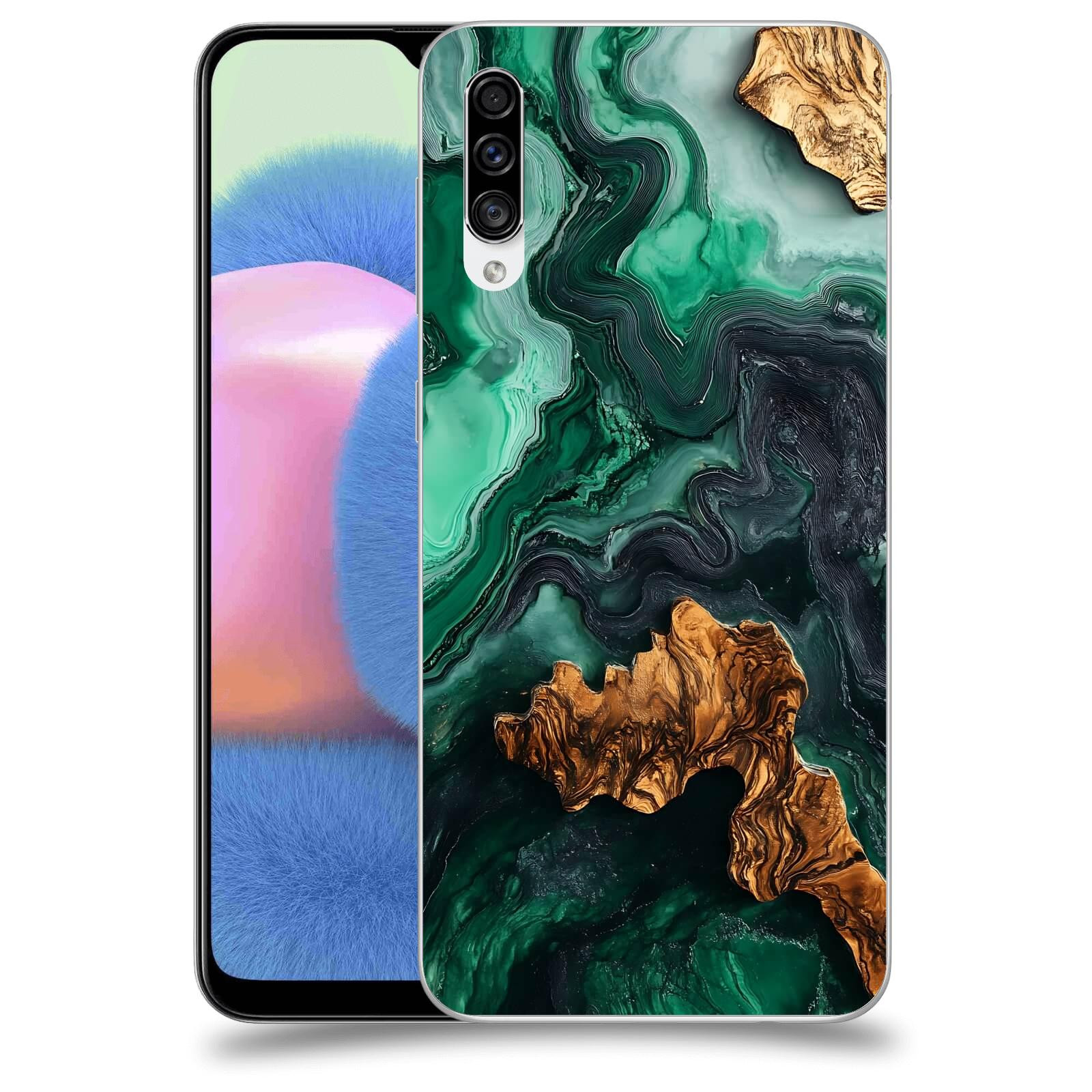 ACOVER Kryt na mobil Samsung Galaxy A30s A307F - Forest Wood IV
