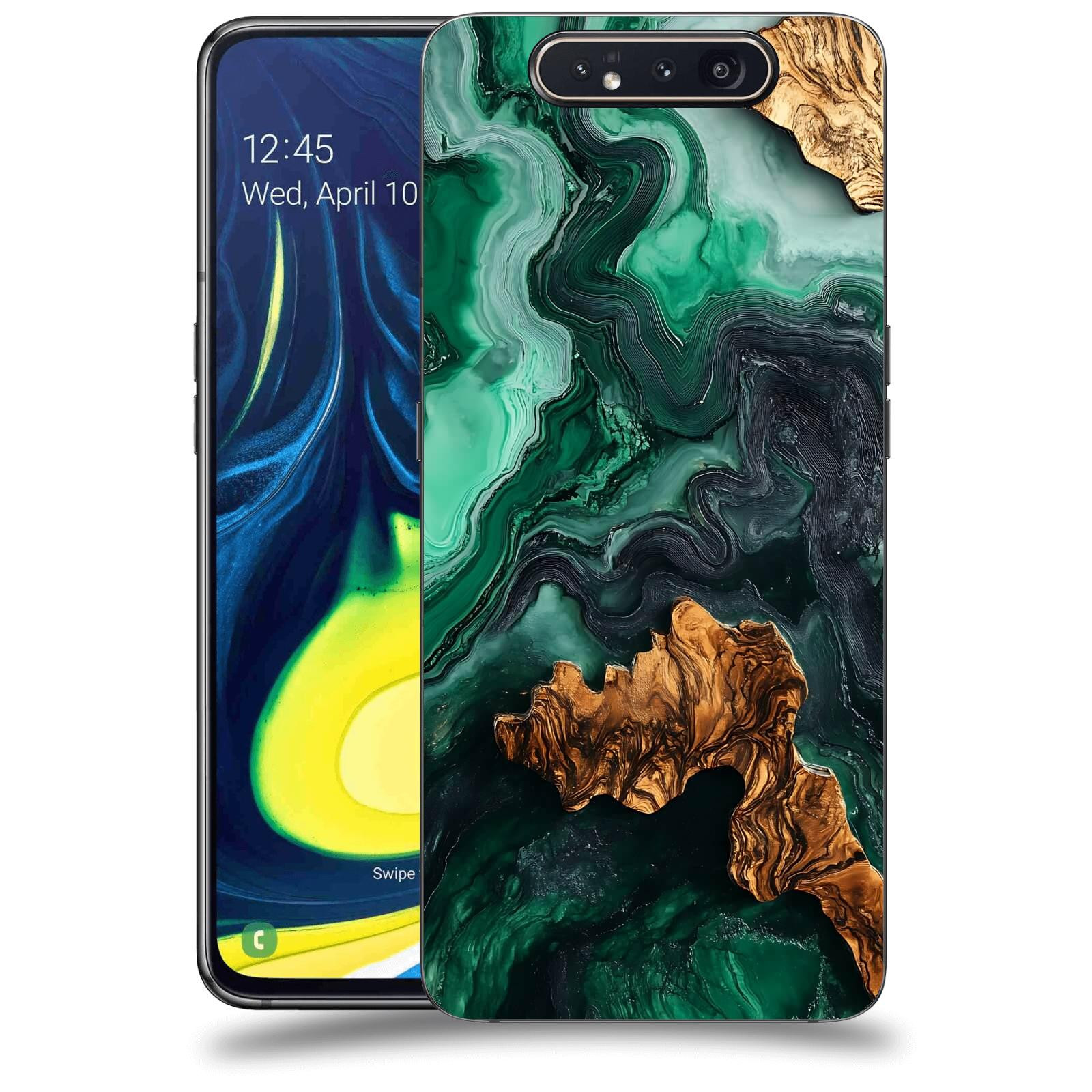 ACOVER Kryt na mobil Samsung Galaxy A80 A805F - Forest Wood IV