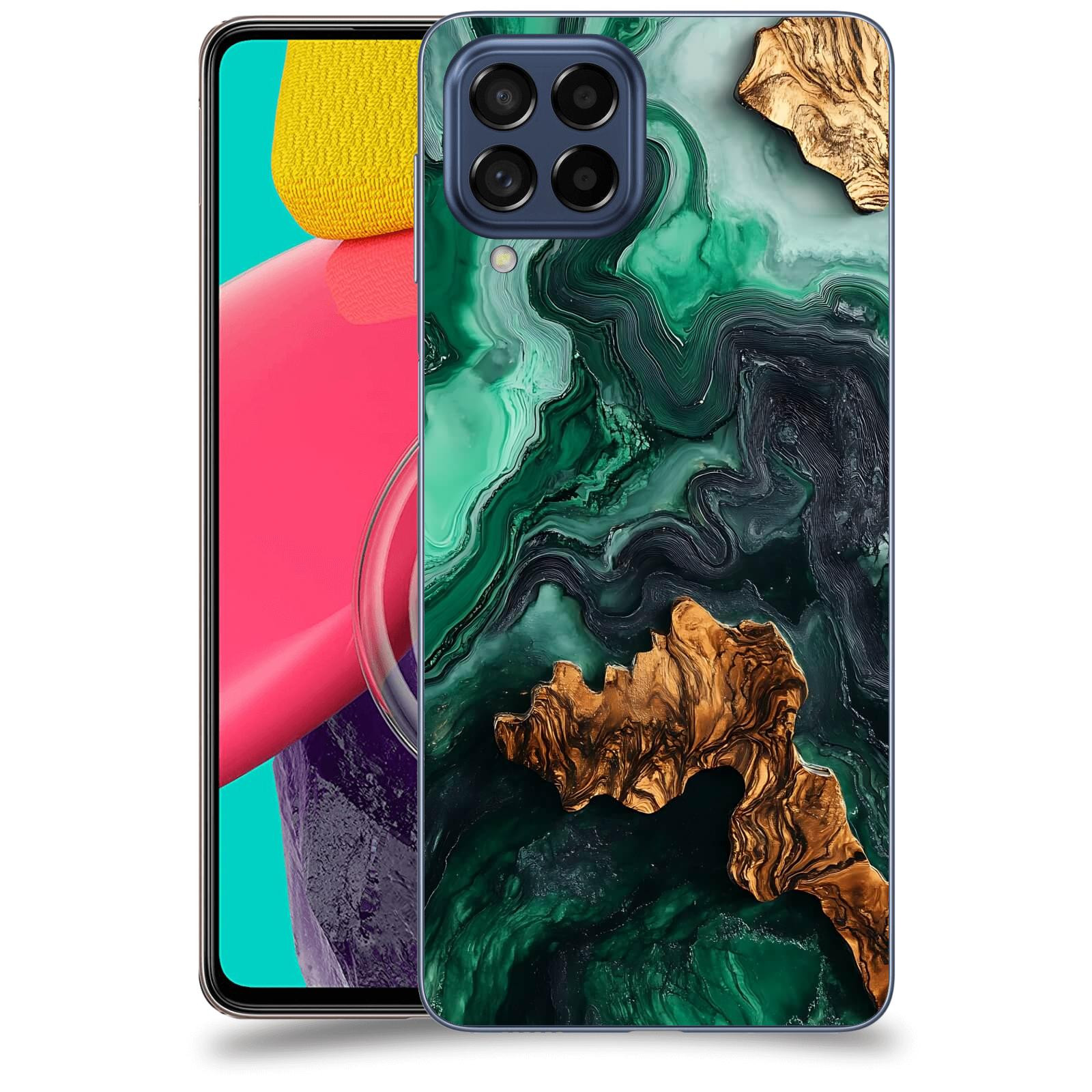 ACOVER Kryt na mobil Samsung Galaxy M53 5G - Forest Wood IV