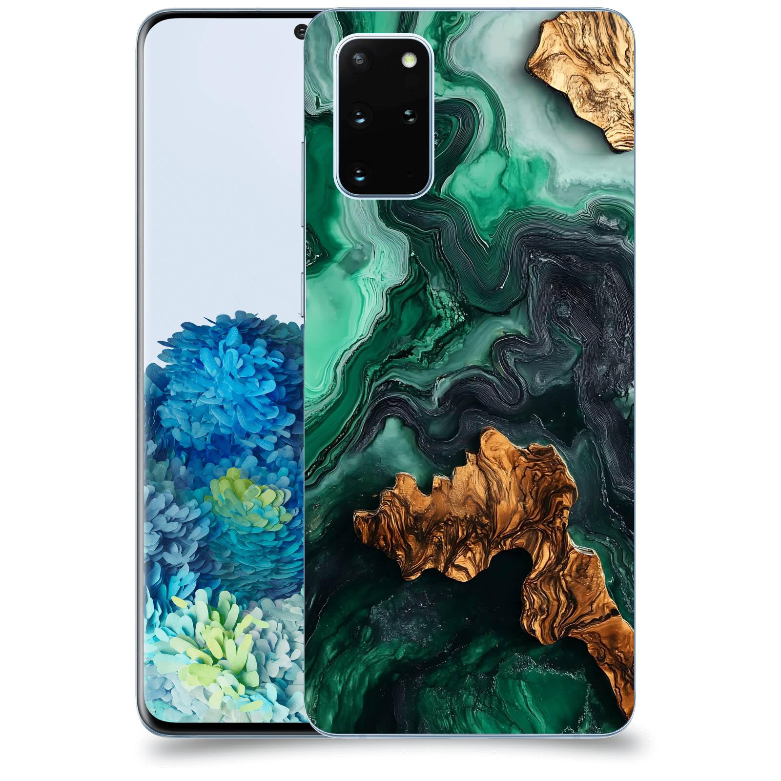 ACOVER Kryt na mobil Samsung Galaxy S20+ G985F - Forest Wood IV