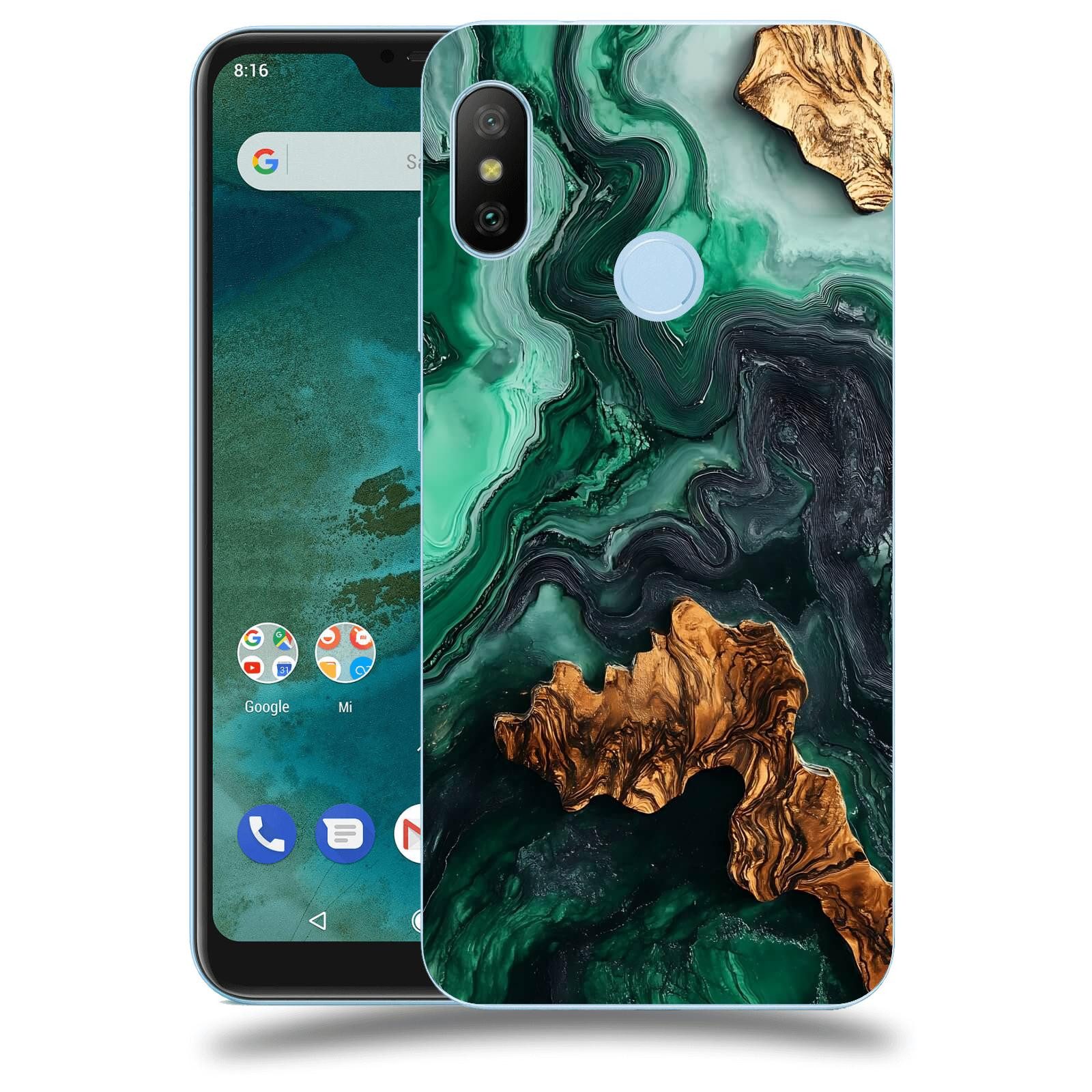 ACOVER Kryt na mobil Xiaomi Mi A2 Lite - Forest Wood IV