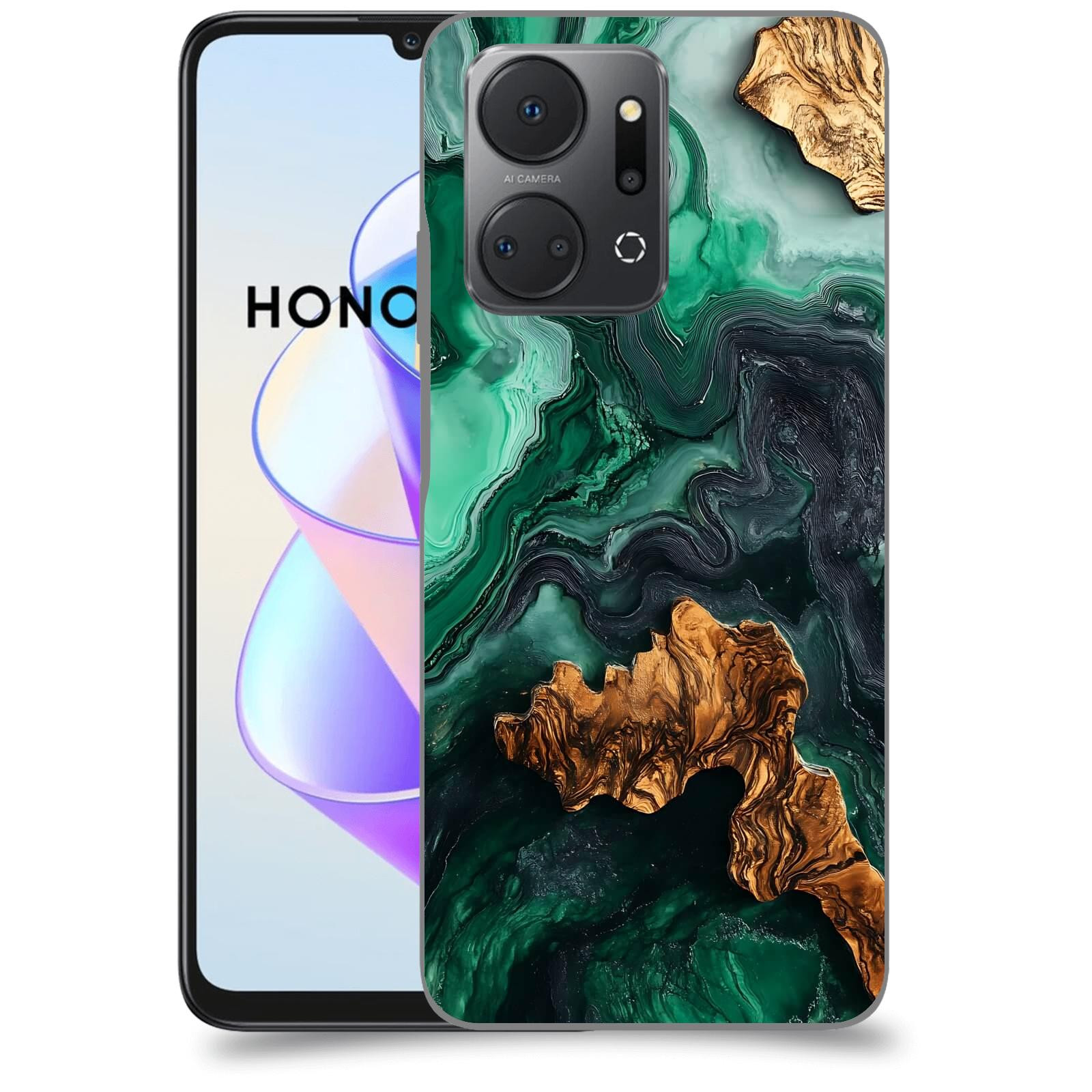 ACOVER Kryt na mobil HONOR X7a - Forest Wood IV