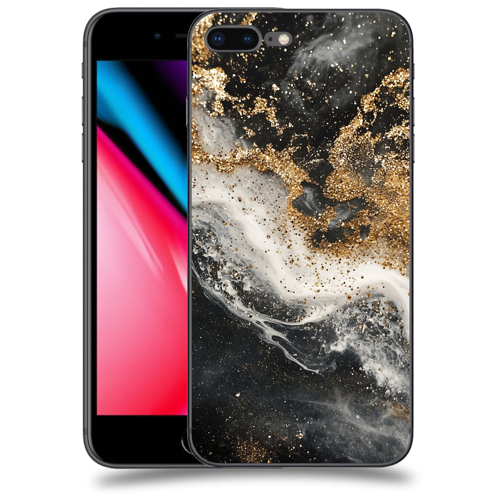 ACOVER Kryt na mobil Apple iPhone 8 Plus - Liquid Gold I