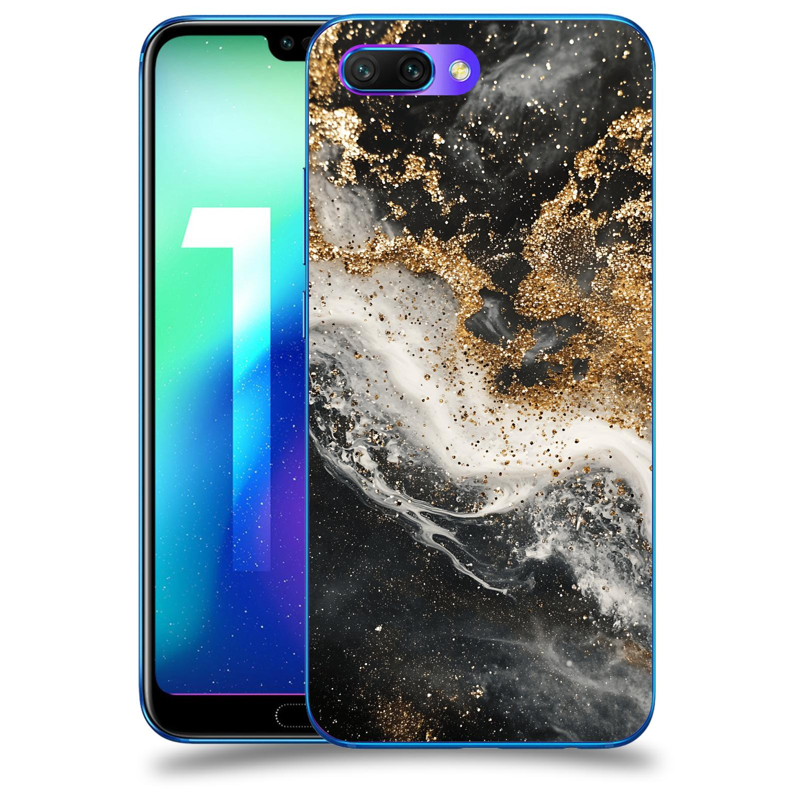 ACOVER Kryt na mobil Honor 10 - Liquid Gold I