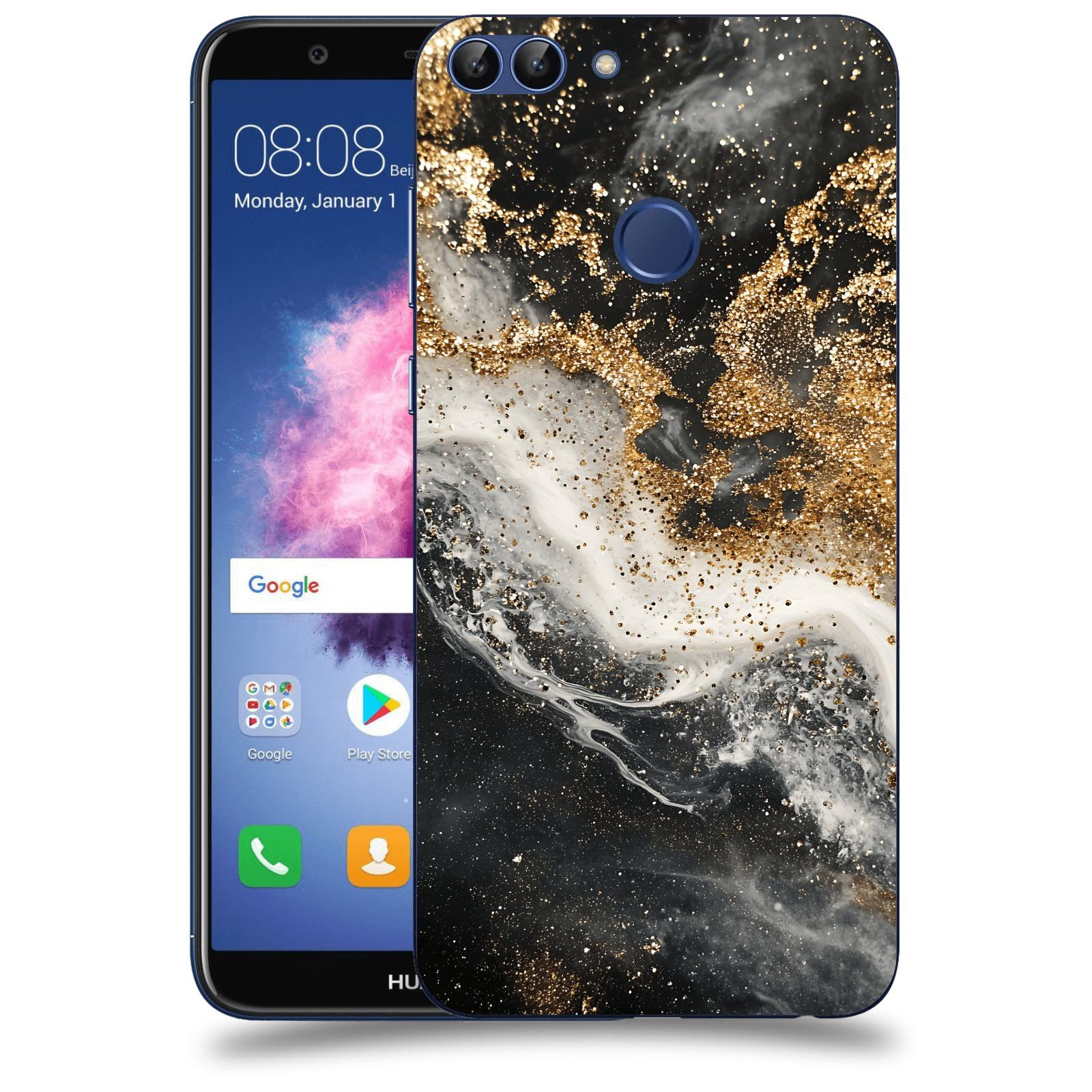 ACOVER Kryt na mobil Huawei P Smart - Liquid Gold I