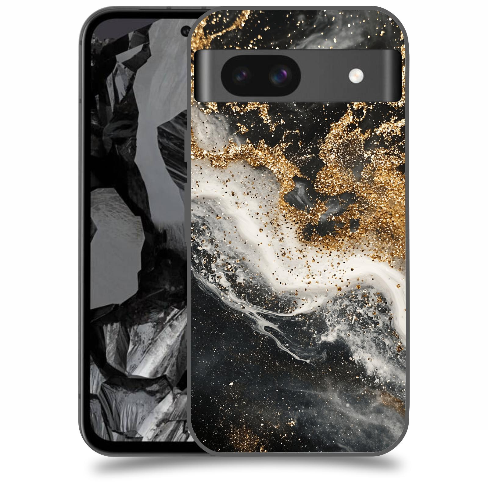 ACOVER Kryt na mobil Google Pixel 8A - Liquid Gold I