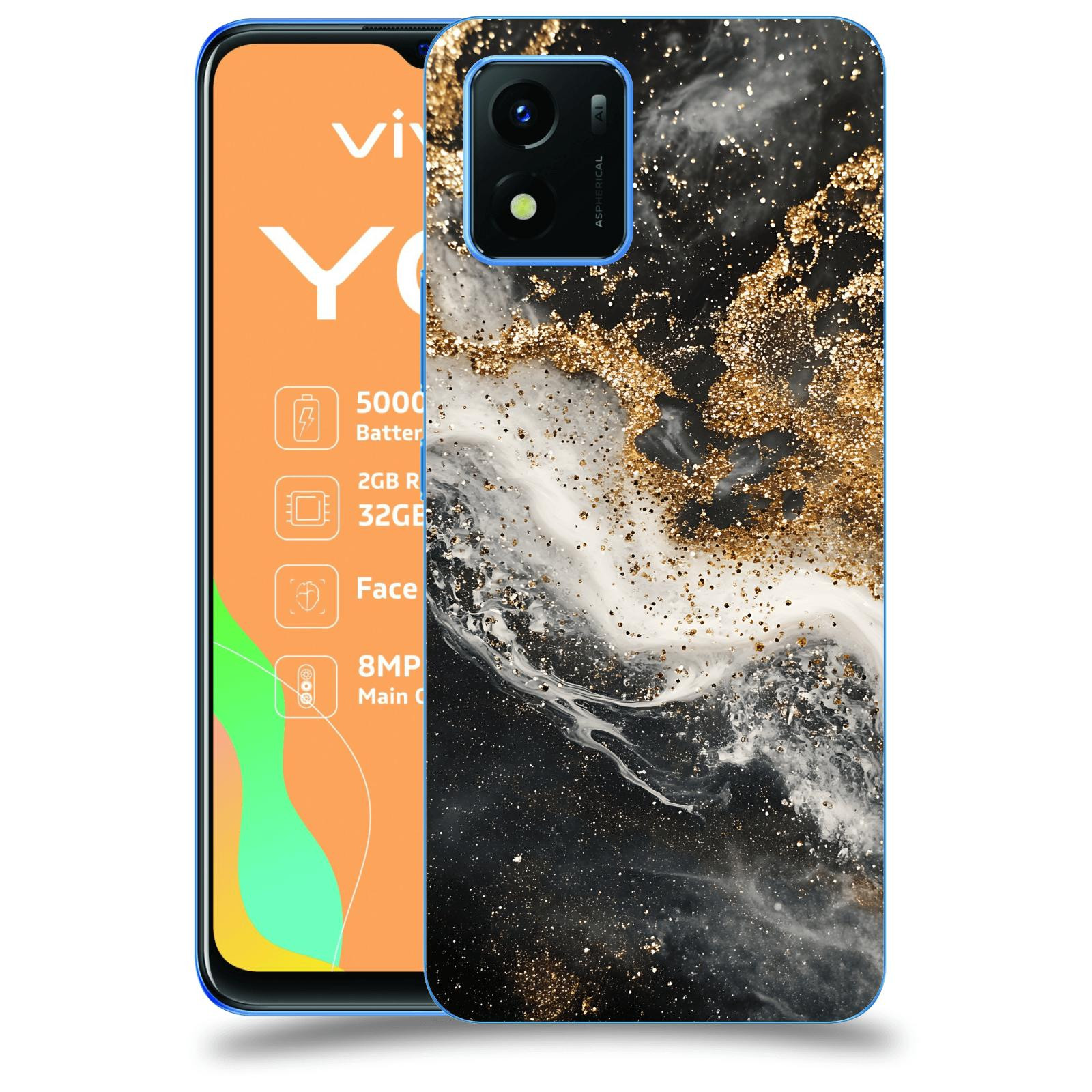 ACOVER Kryt na mobil Vivo Y01 - Liquid Gold I