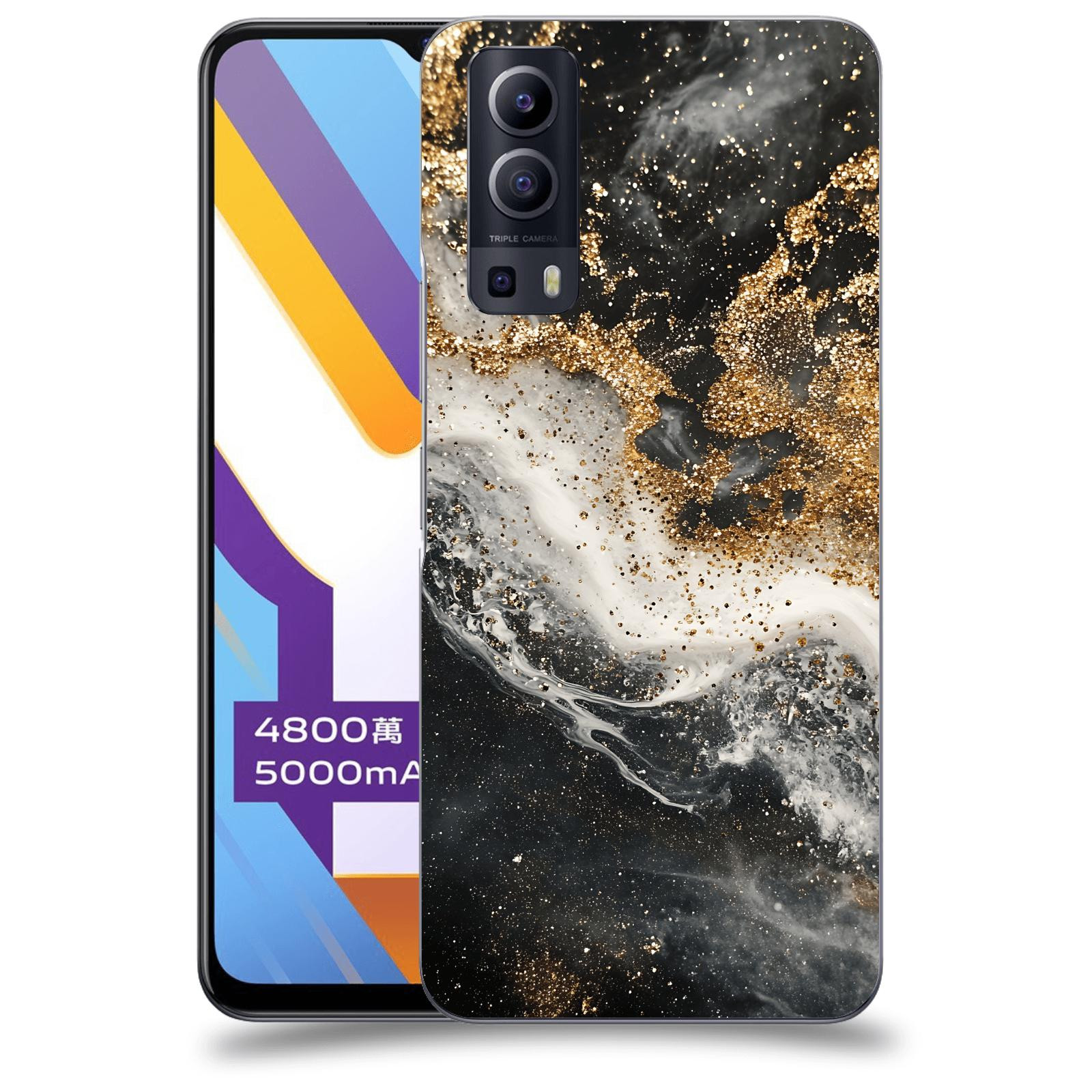 ACOVER Kryt na mobil Vivo Y52 5G - Liquid Gold I