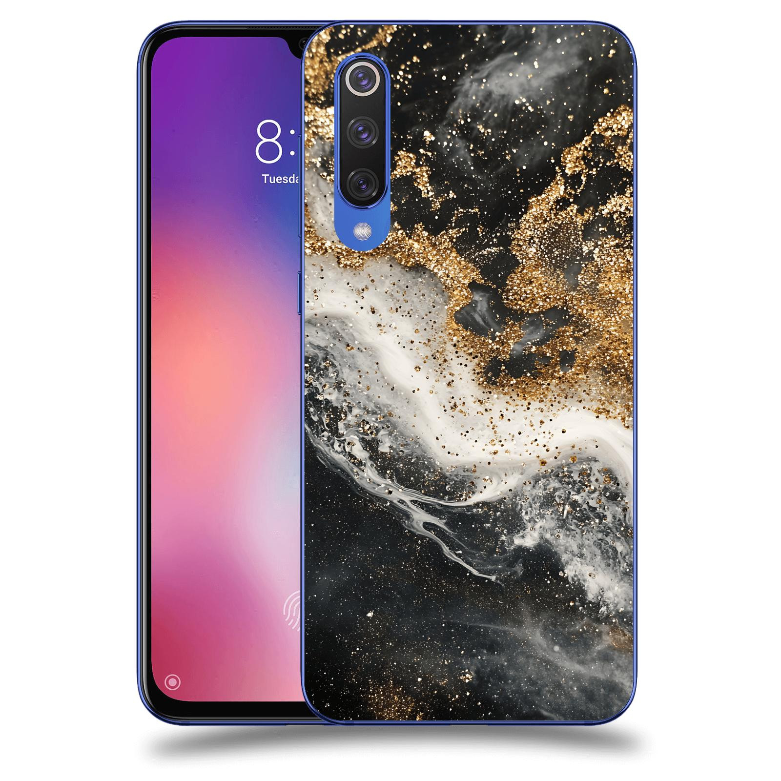 ACOVER Kryt na mobil Xiaomi Mi 9 SE - Liquid Gold I