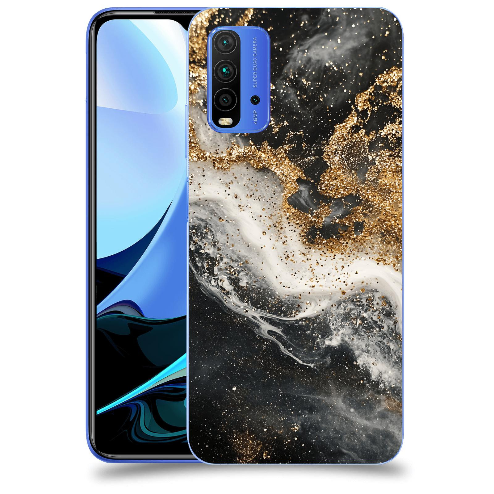 ACOVER Kryt na mobil Xiaomi Mi 9T (Pro) - Liquid Gold I