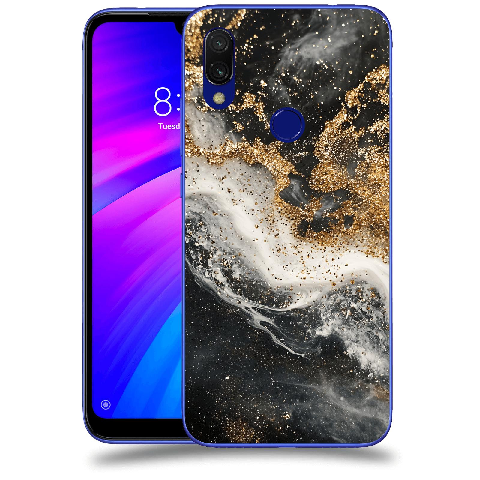 ACOVER Kryt na mobil Xiaomi Redmi 7 - Liquid Gold I