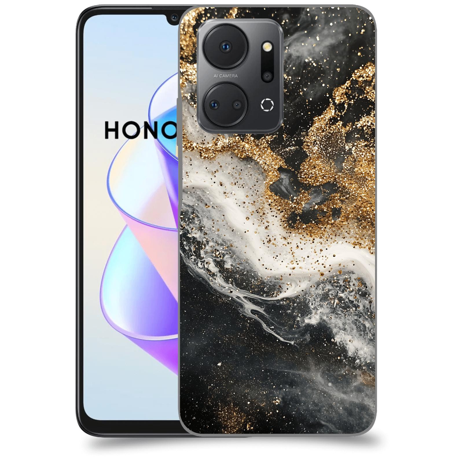 ACOVER Kryt na mobil HONOR X7a - Liquid Gold I