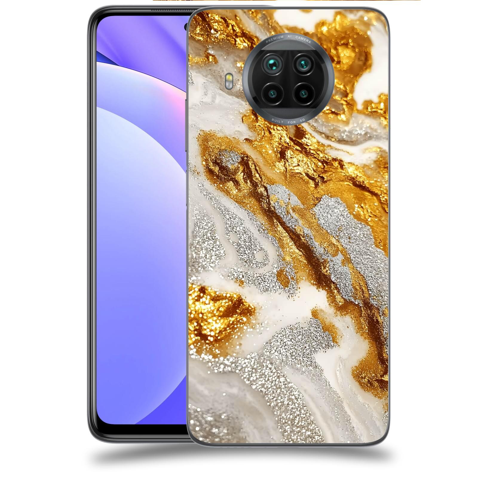 ACOVER Kryt na mobil Xiaomi Mi 10T Lite - Liquid Gold II