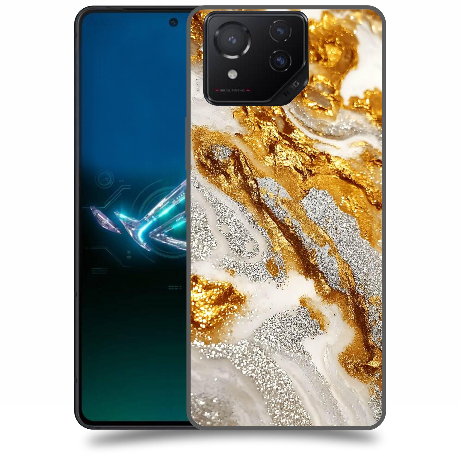 ACOVER Kryt na mobil Asus ROG Phone 8 - Liquid Gold II
