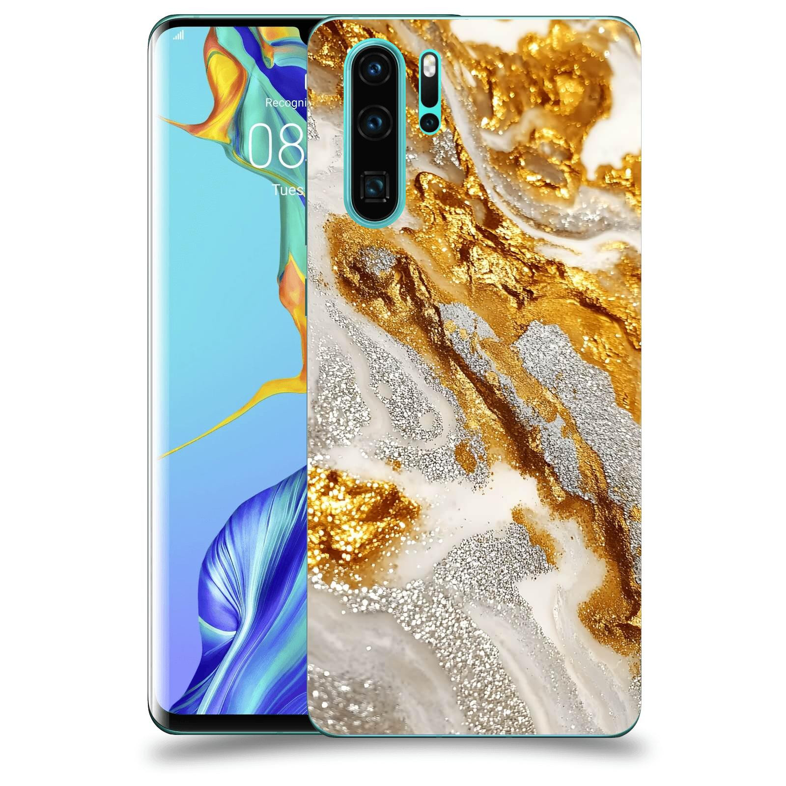 ACOVER Kryt na mobil Huawei P30 Pro - Liquid Gold II