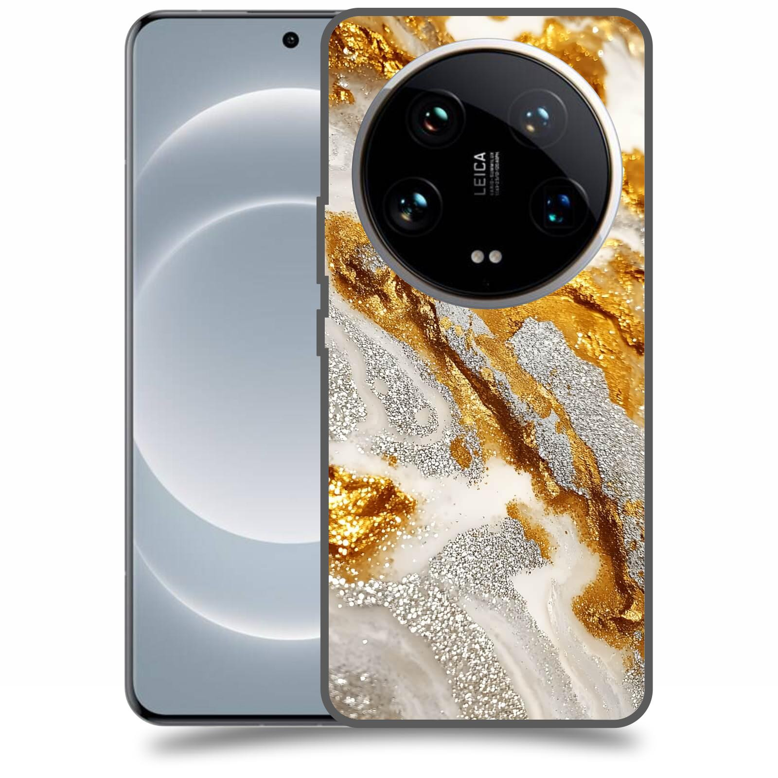 ACOVER Kryt na mobil Xiaomi 14 Ultra - Liquid Gold II