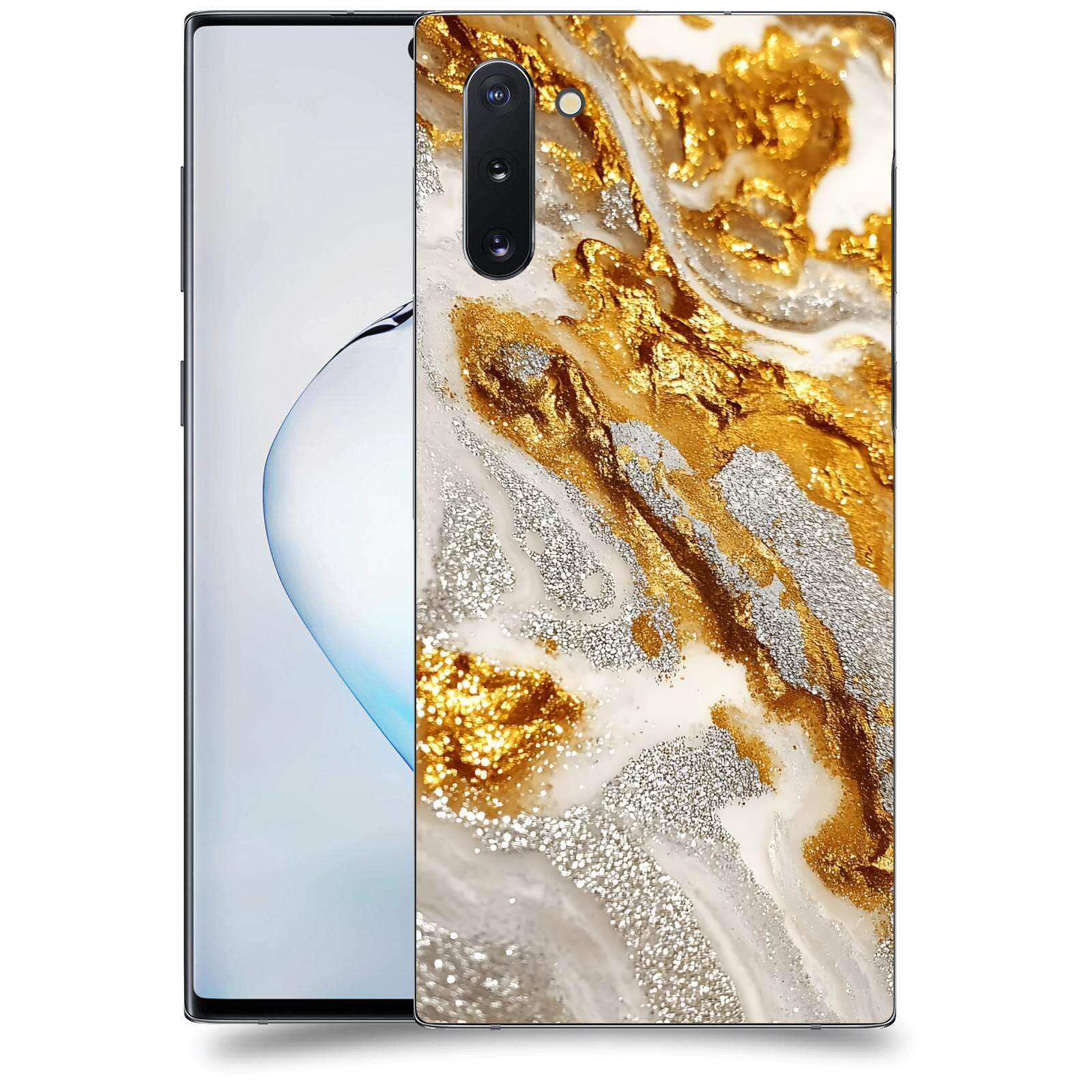 ACOVER Kryt na mobil Samsung Galaxy Note 10 N970F - Liquid Gold II