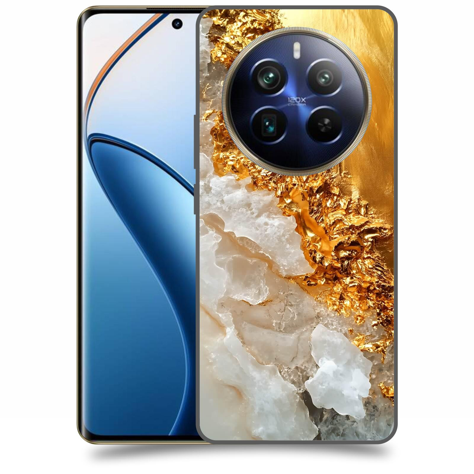 ACOVER Kryt na mobil Realme 12 pro+ 5g - Liquid Gold III