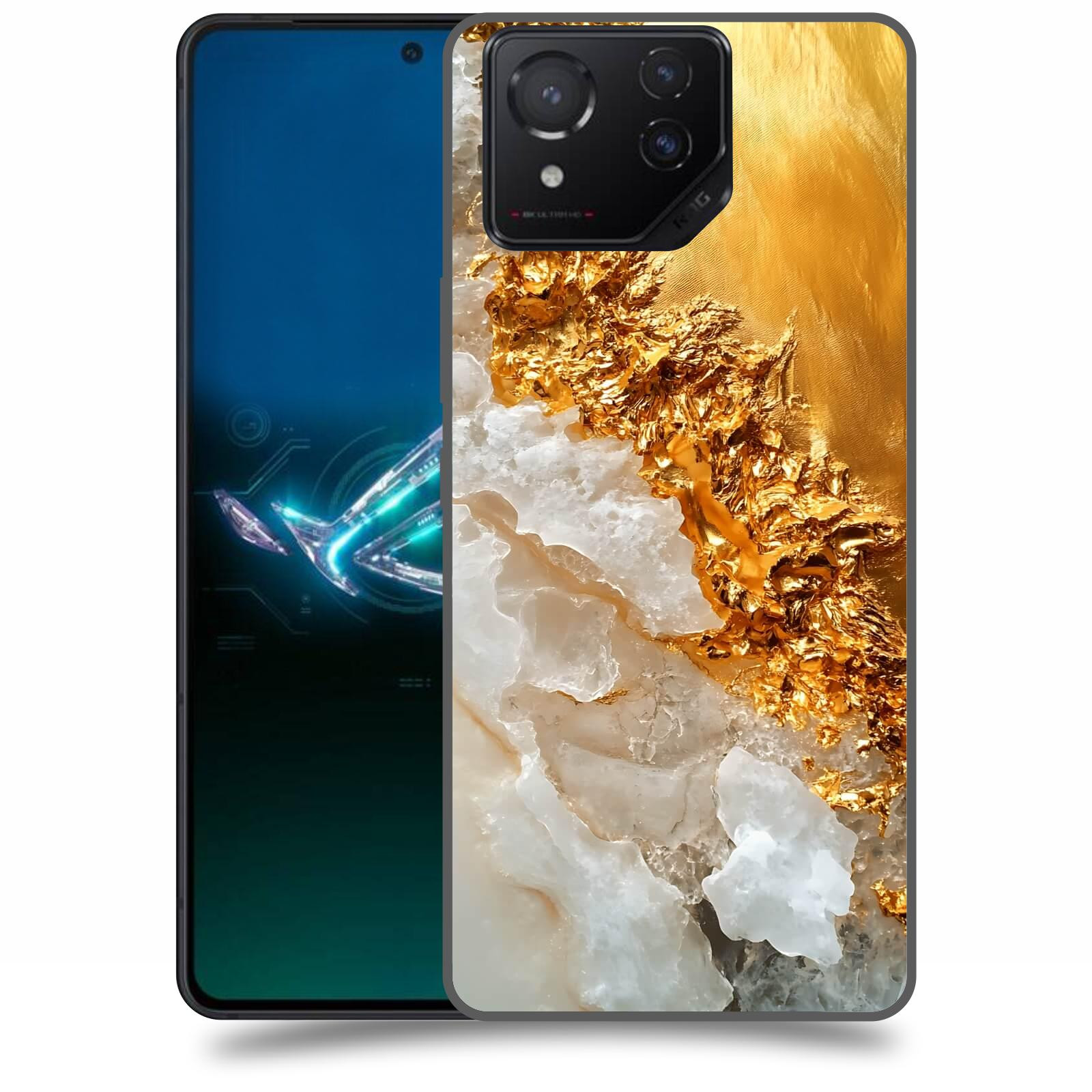 ACOVER Kryt na mobil Asus ROG Phone 8 - Liquid Gold III