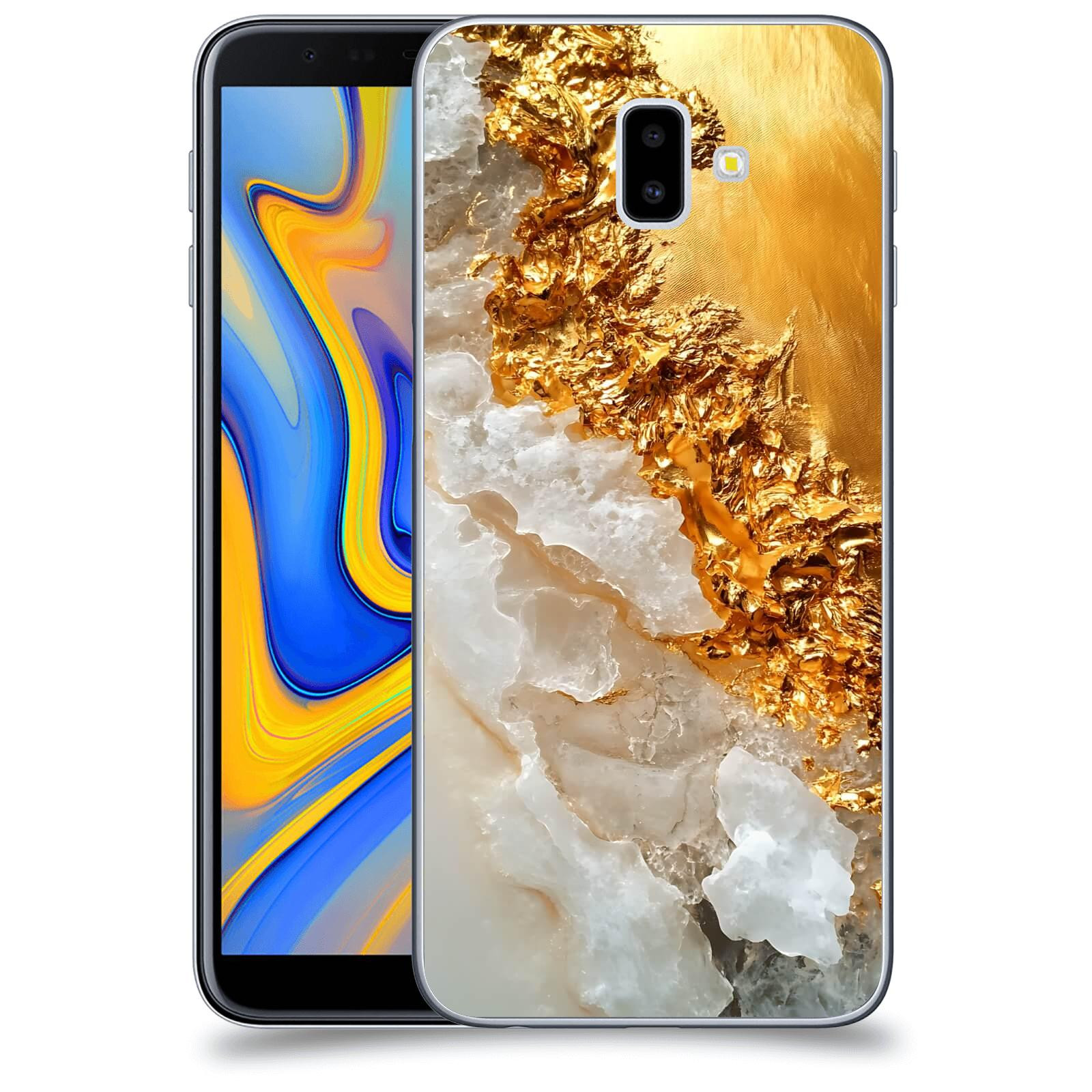 ACOVER Kryt na mobil Samsung Galaxy J6+ J610F - Liquid Gold III