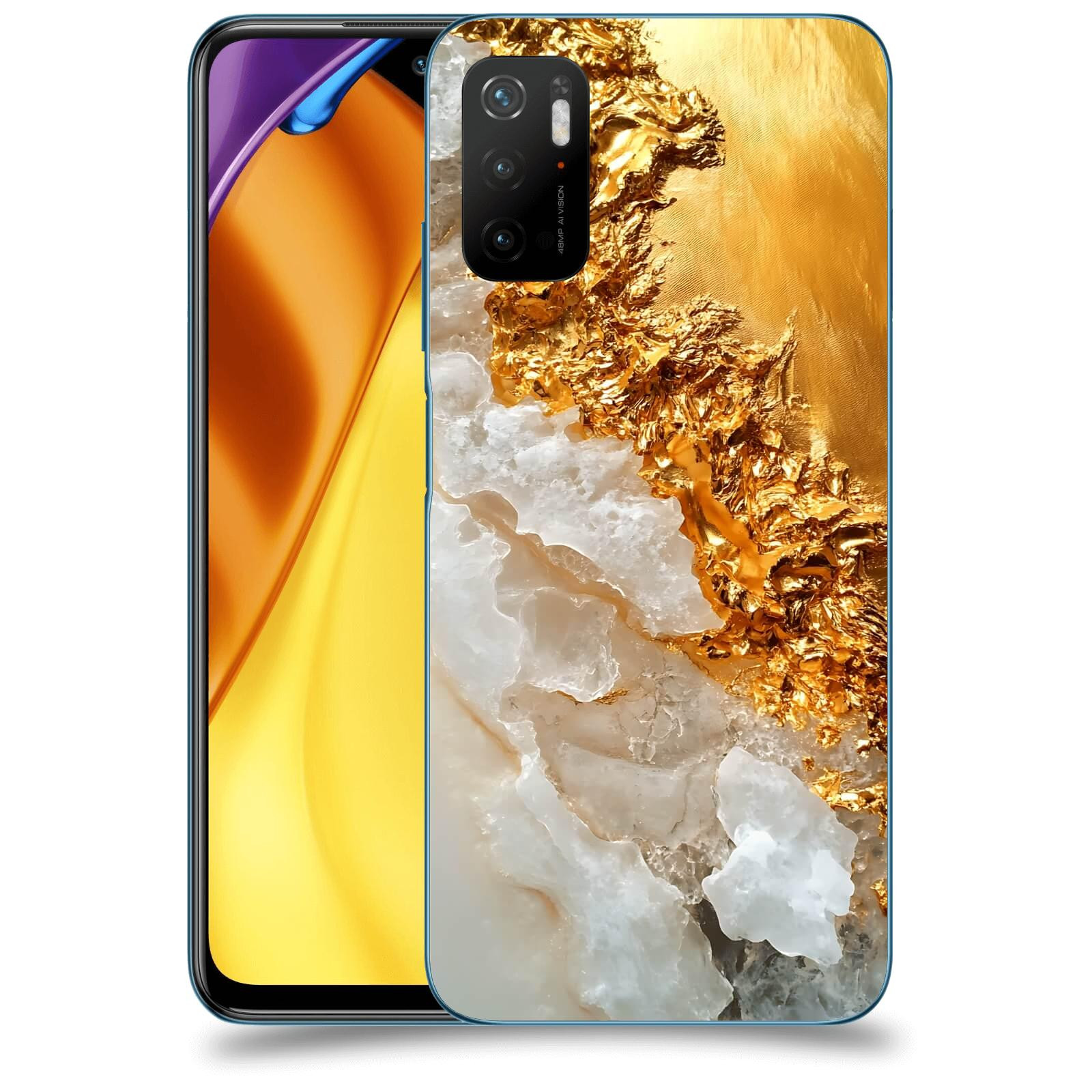 ACOVER Kryt na mobil Xiaomi Poco M3 Pro 5G - Liquid Gold III