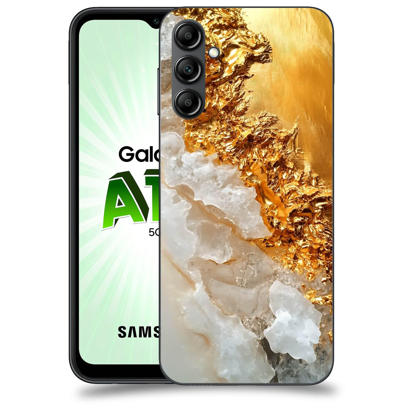ACOVER Kryt na mobil Samsung Galaxy A14 5G - Liquid Gold III