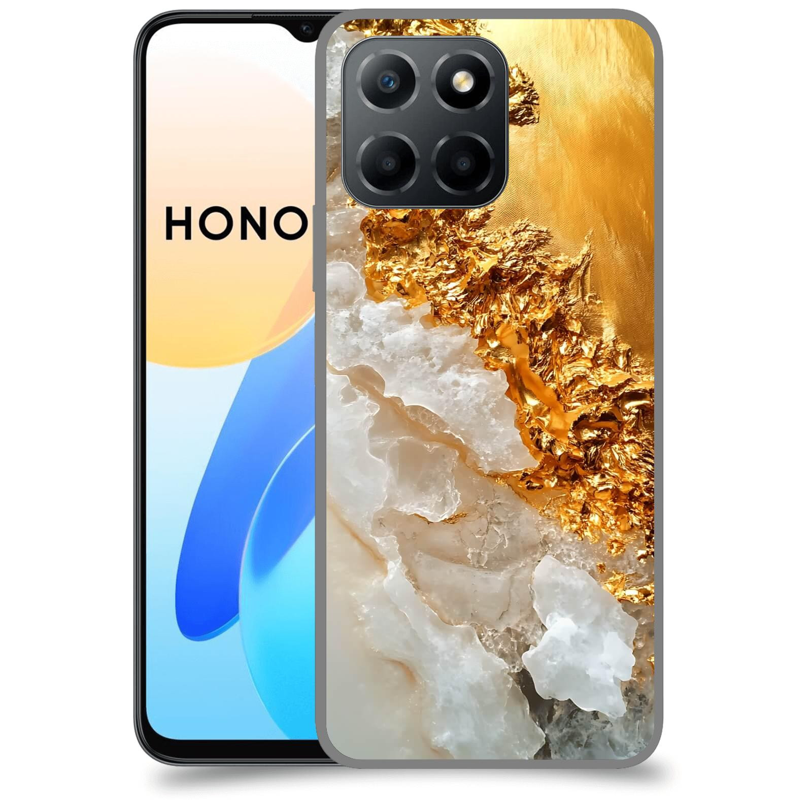 ACOVER Kryt na mobil Honor X8 4G - Liquid Gold III