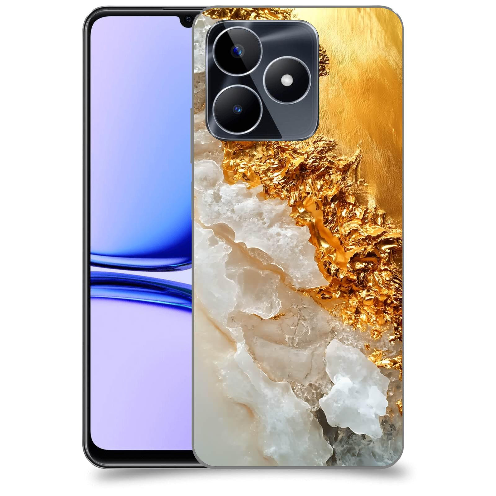 ACOVER Kryt na mobil Realme C53 - Liquid Gold III