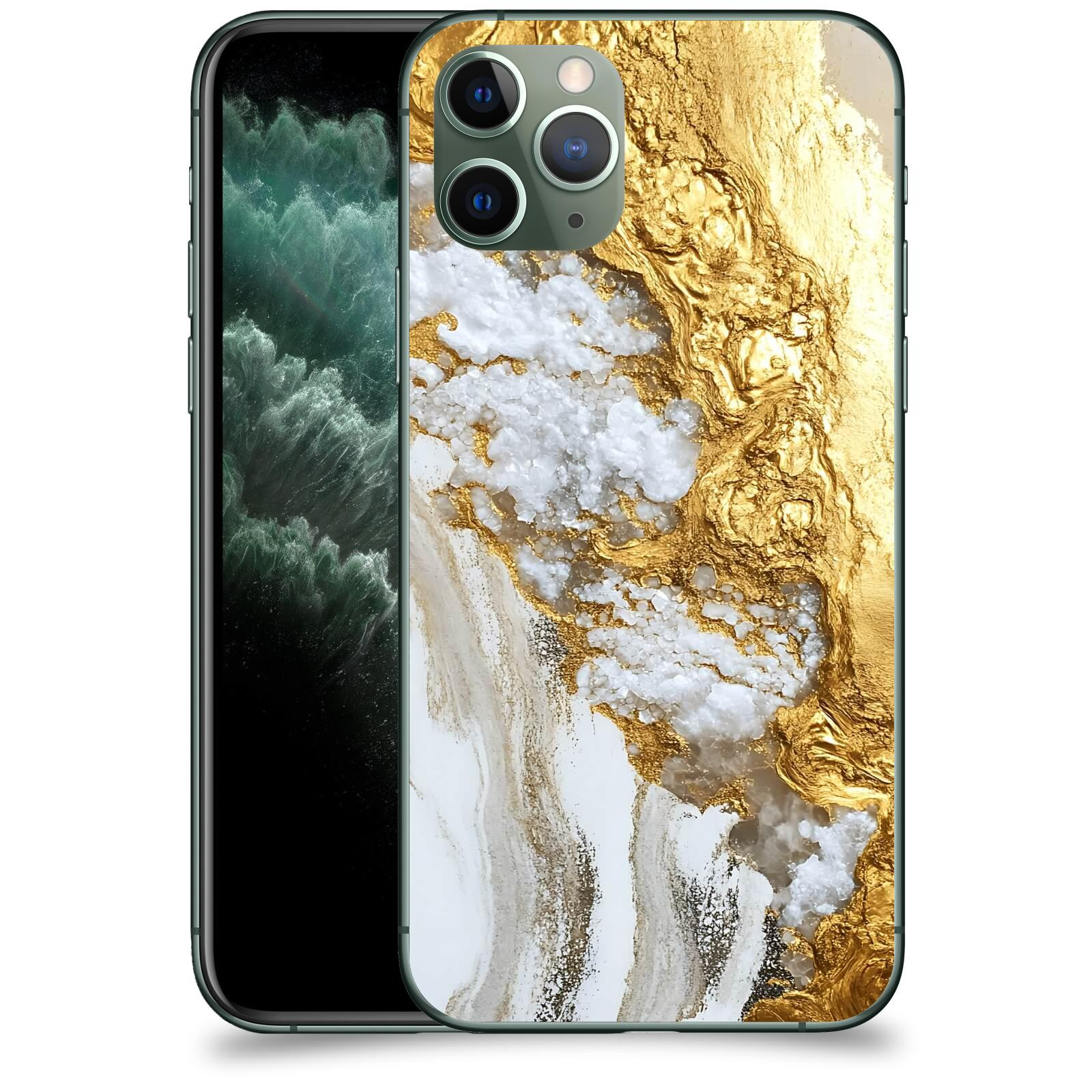 ACOVER Kryt na mobil Apple iPhone 11 Pro - Liquid Gold V